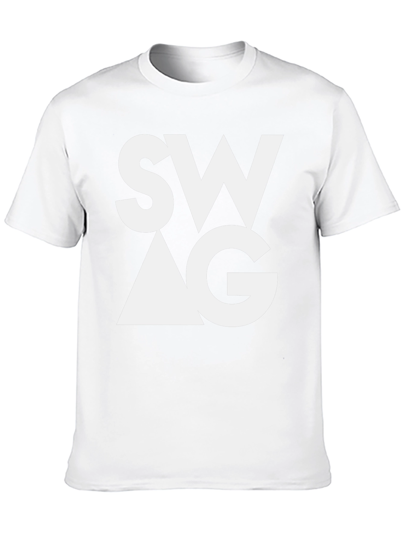 Trendy SWAG Graphic Tee - Stylish Black T-Shirt
