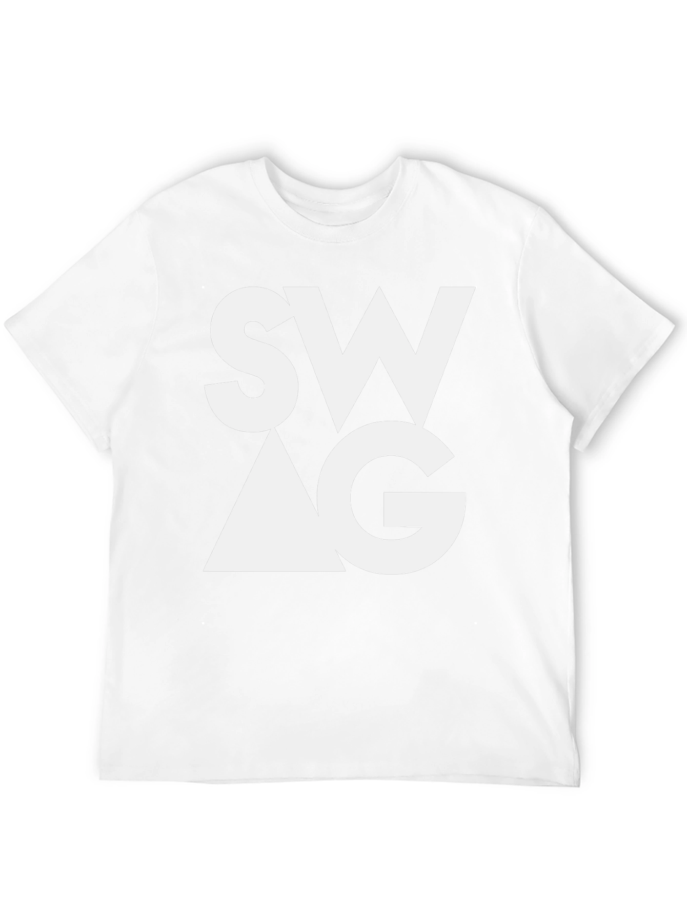 Trendy SWAG Graphic Tee - Stylish Black T-Shirt