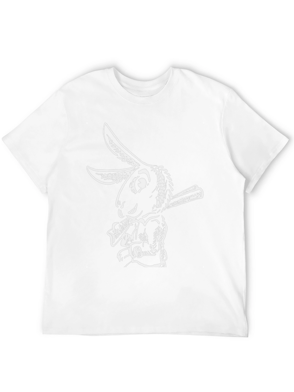 Rabbit Smoking T-Shirt - Cool Graphic Tee