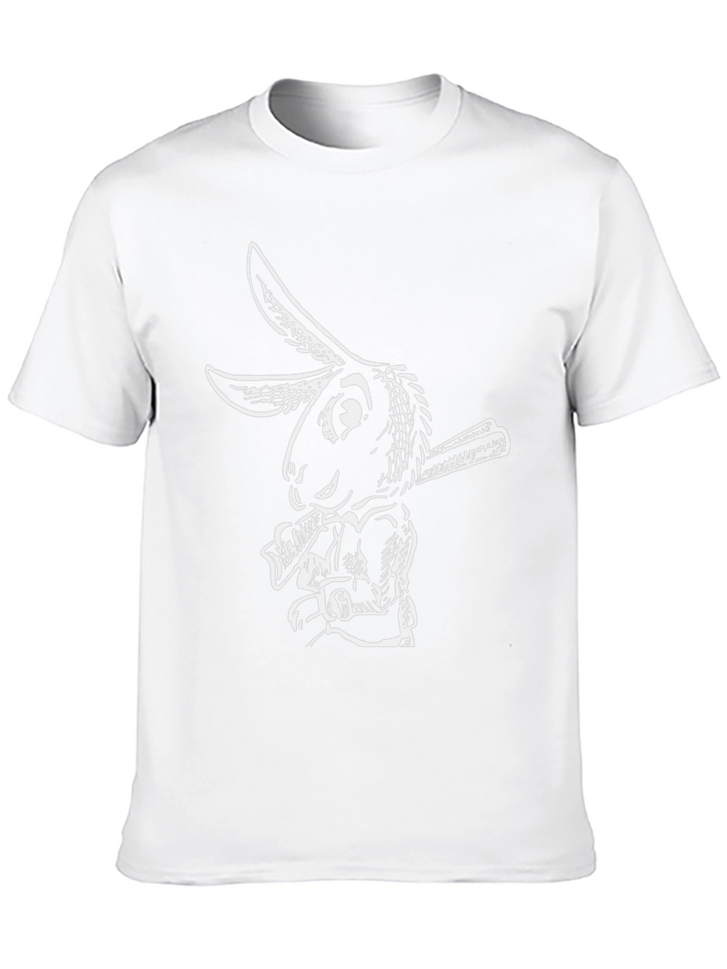 Rabbit Smoking T-Shirt - Cool Graphic Tee