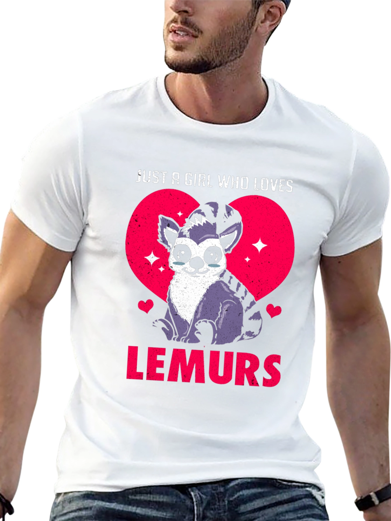 Just a Girl Who Loves Lemurs T-Shirt