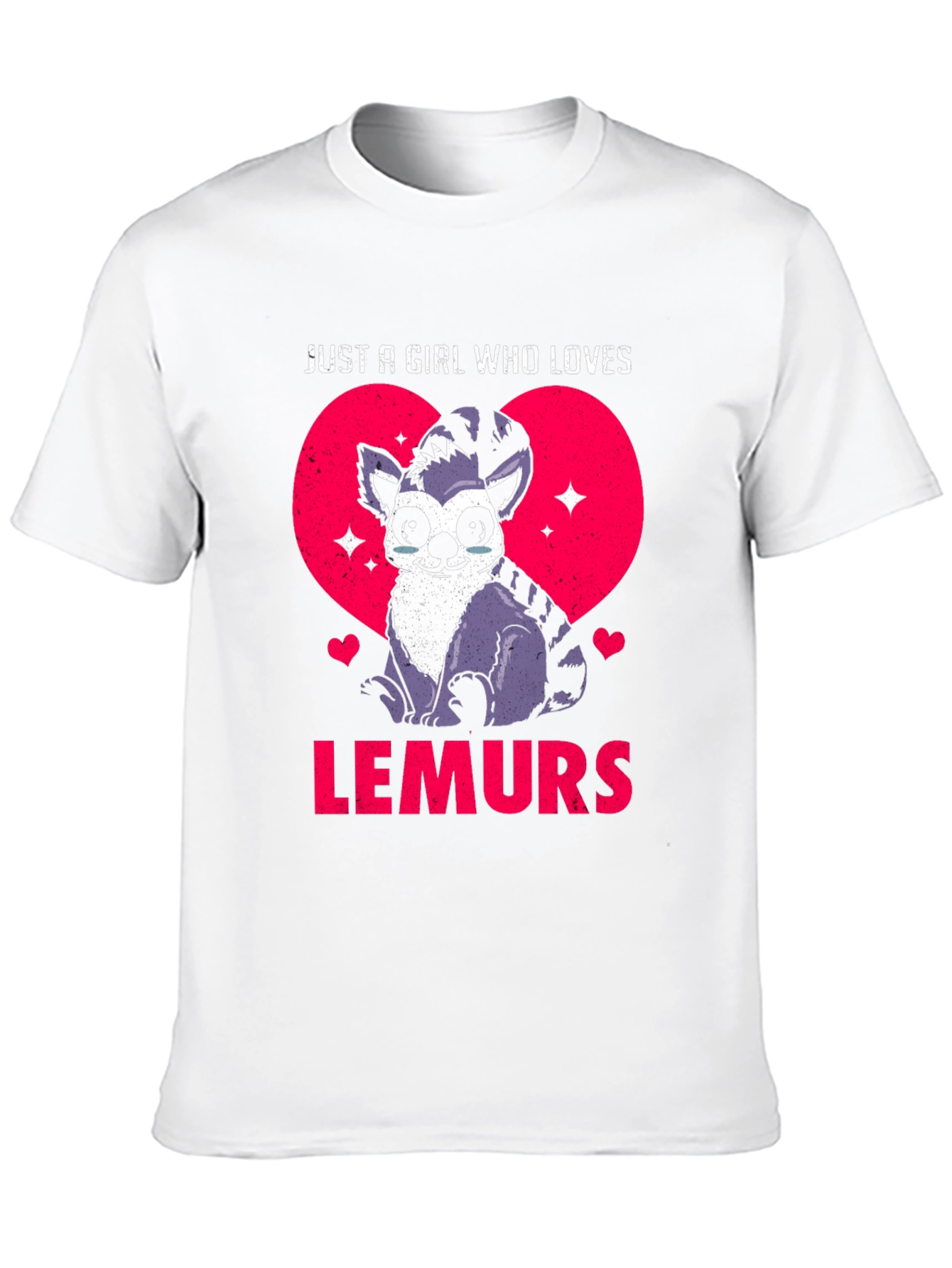 Just a Girl Who Loves Lemurs T-Shirt