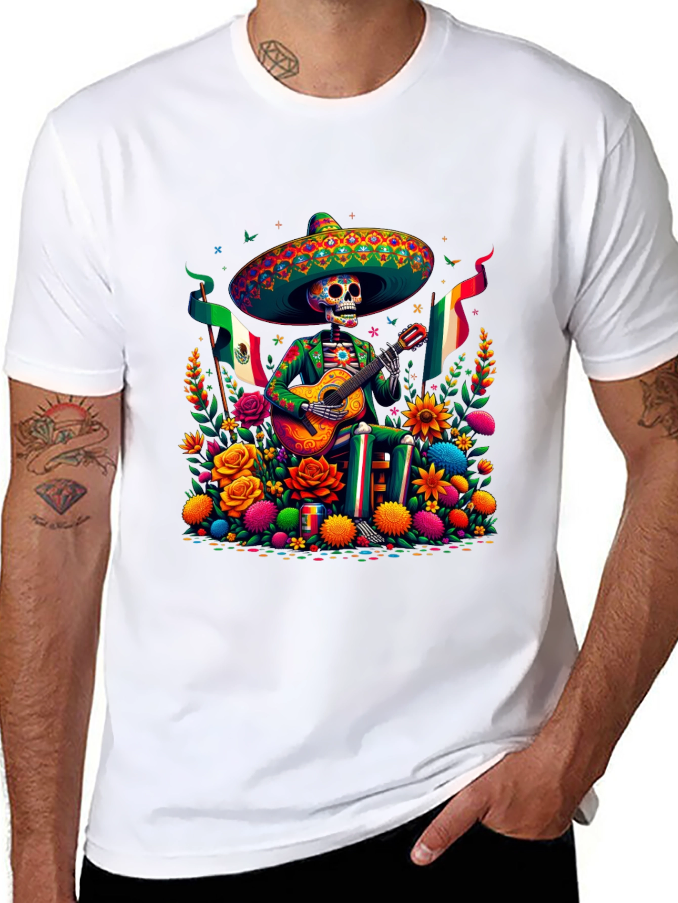 Day of the Dead Skeleton T-Shirt