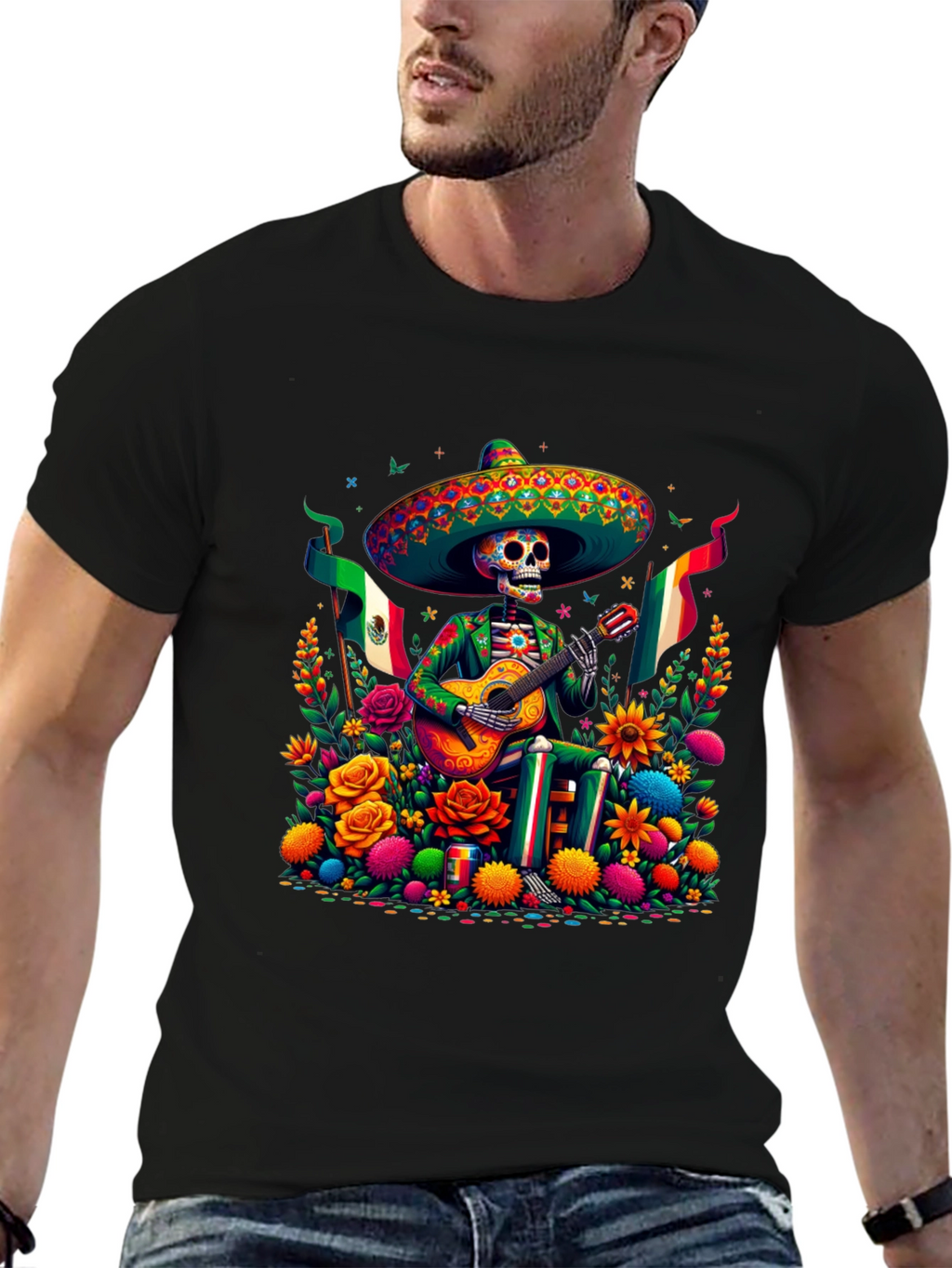 Day of the Dead Skeleton T-Shirt