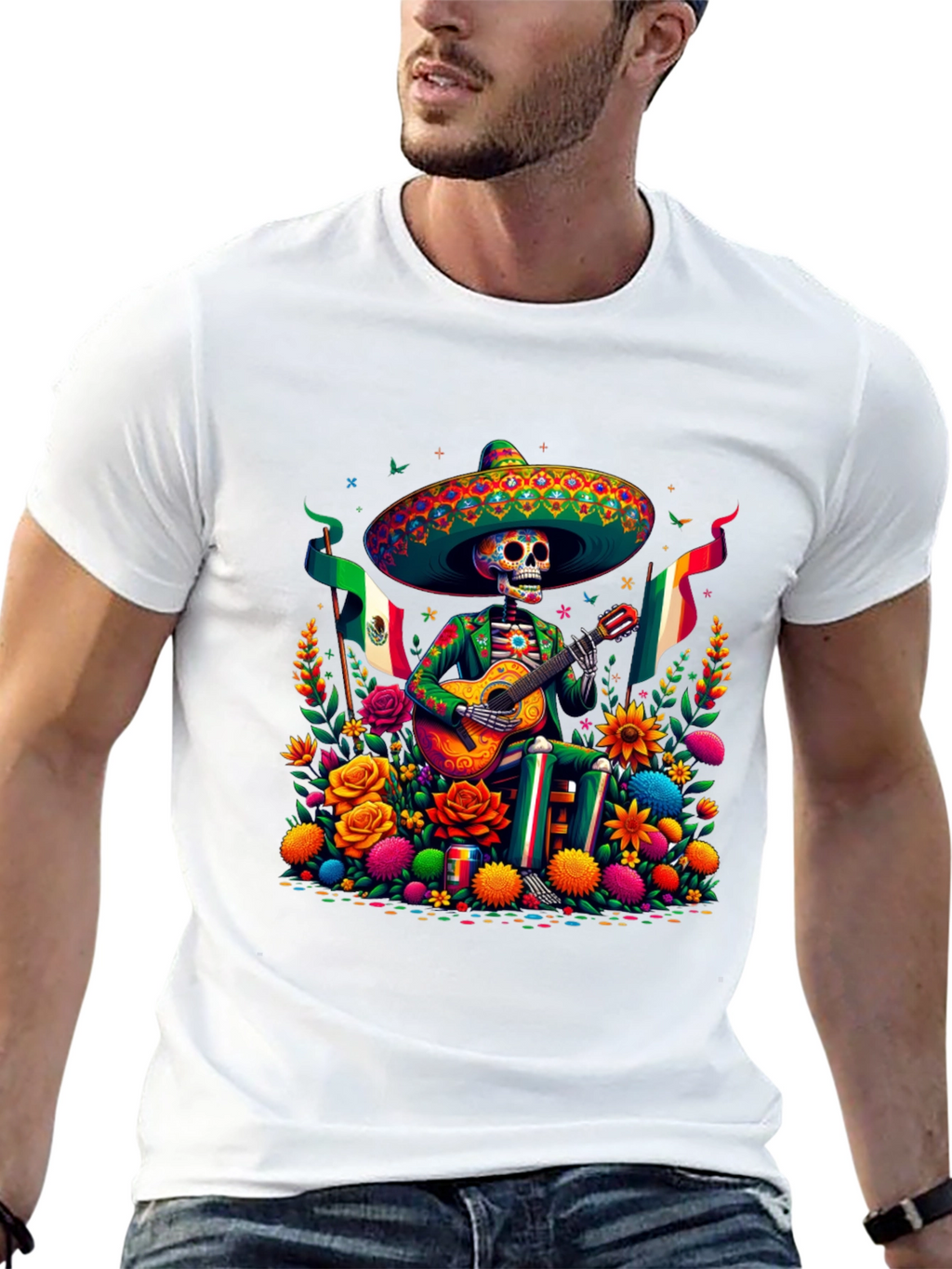 Day of the Dead Skeleton T-Shirt