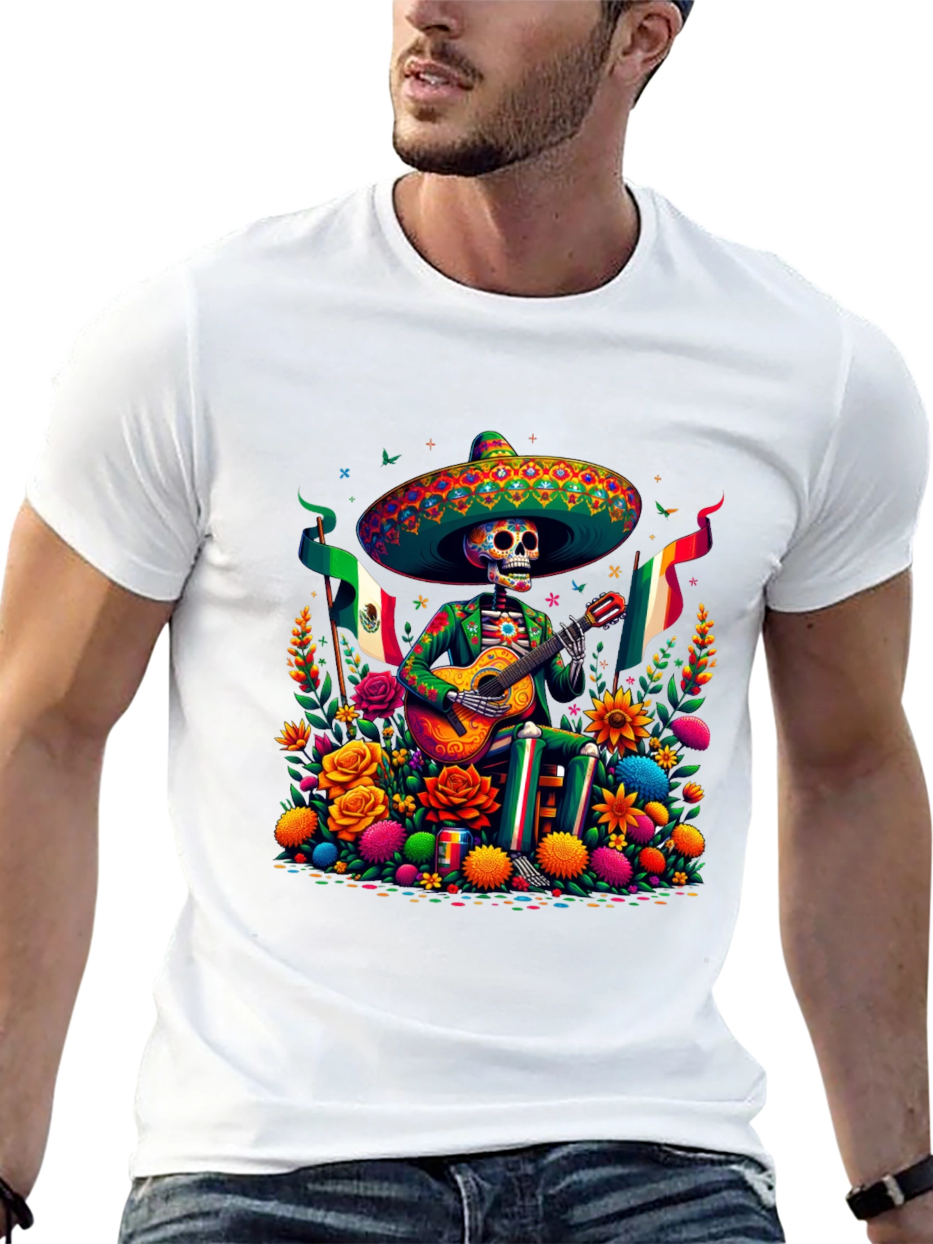 Day of the Dead Skeleton T-Shirt