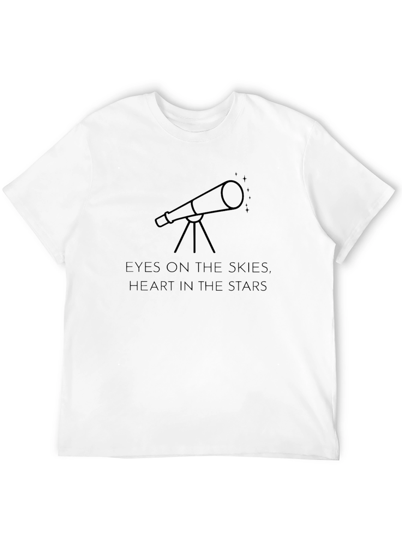 Eyes on the Skies Telescope Graphic Tee
