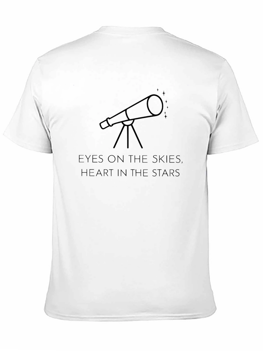 Eyes on the Skies Telescope Graphic Tee
