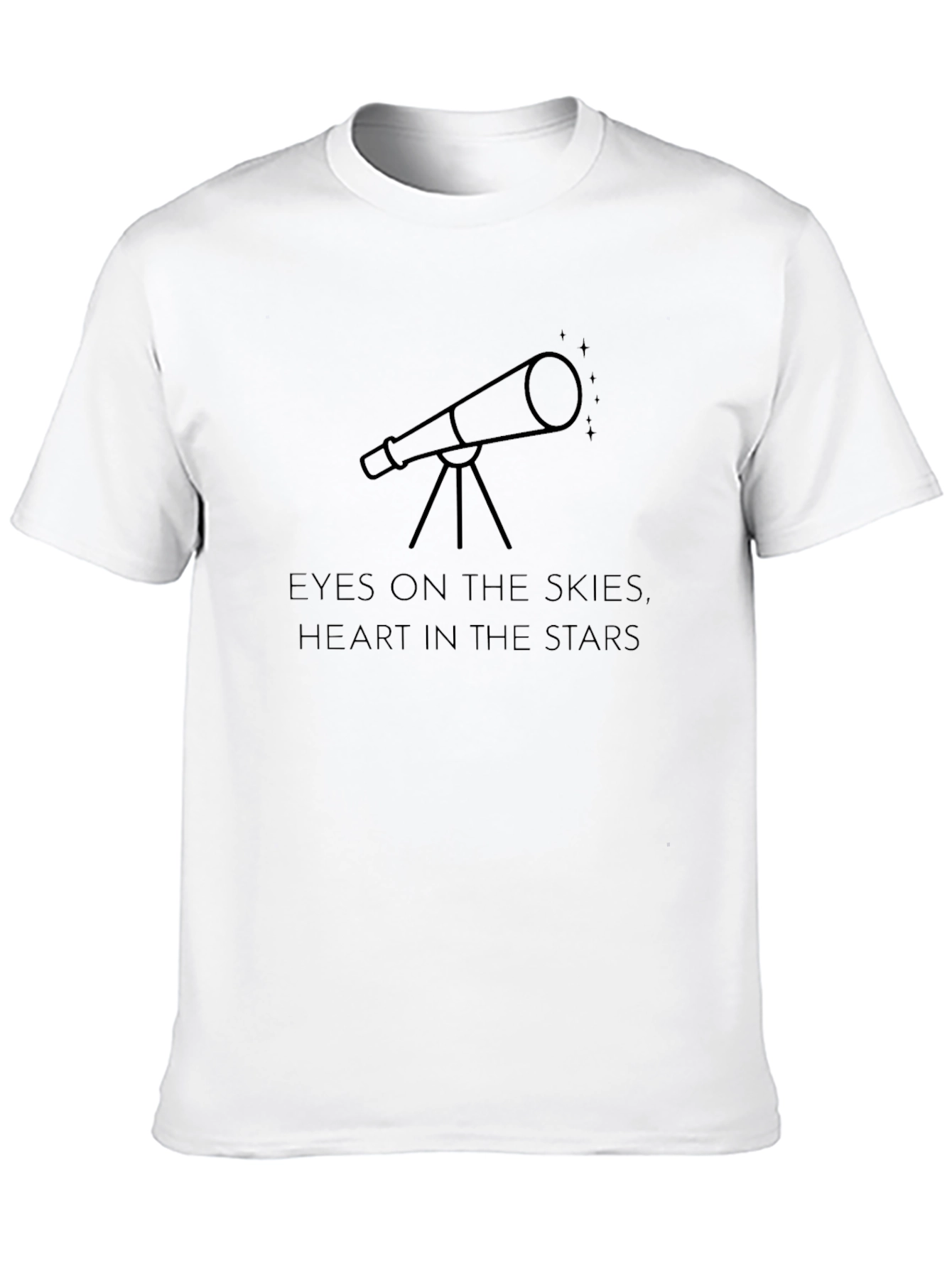 Eyes on the Skies Telescope Graphic Tee