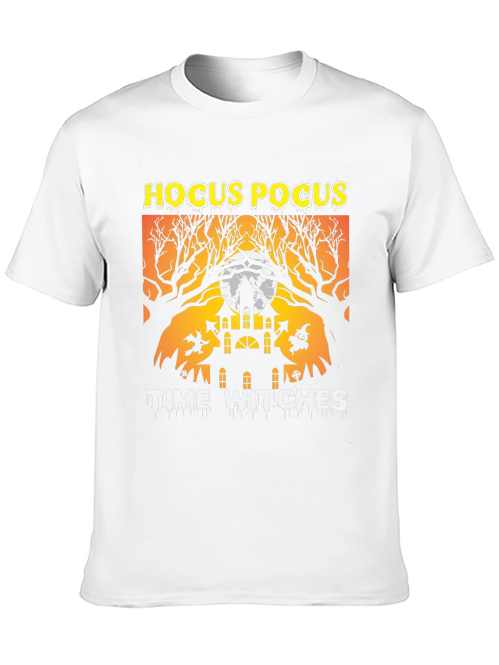 Hocus Pocus Time Witches Halloween Graphic Tee