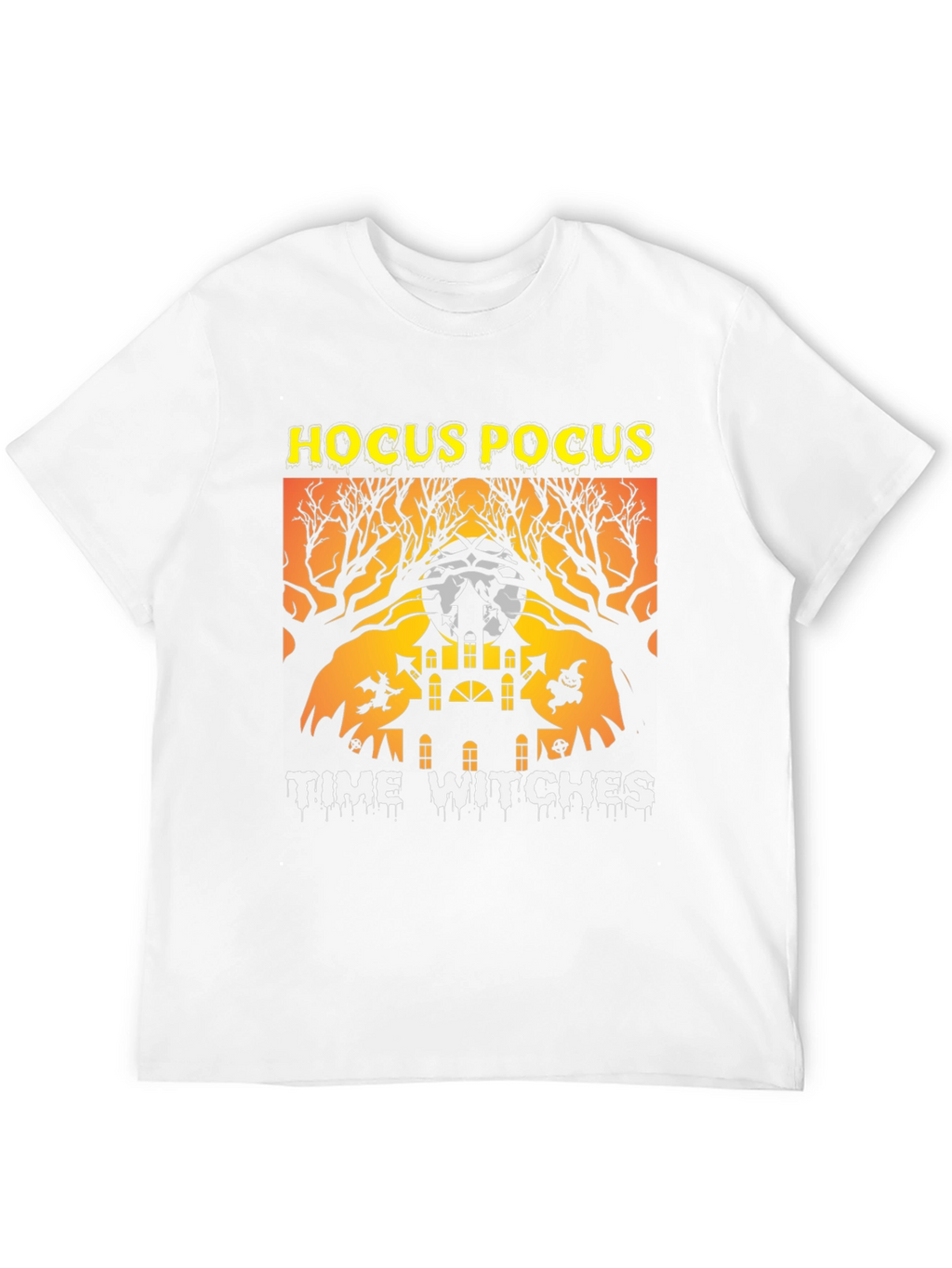 Hocus Pocus Time Witches Halloween Graphic Tee