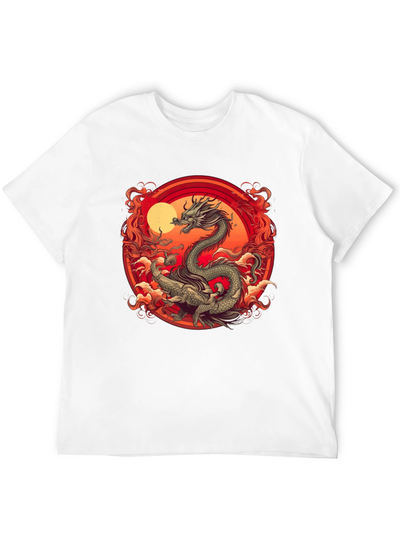 Dragon Graphic Tee - Black T-Shirt