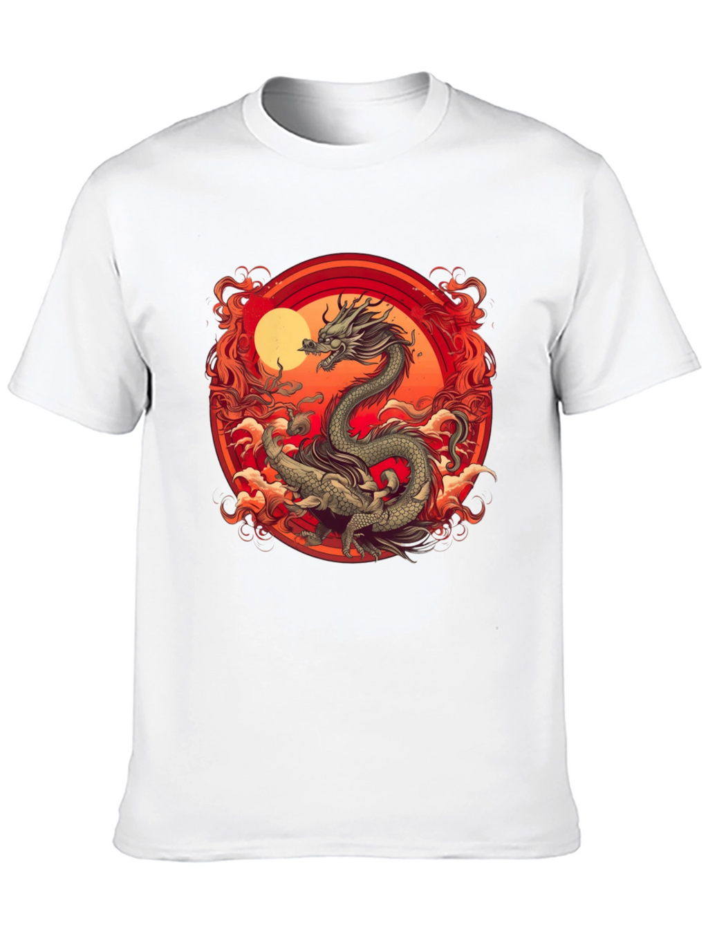 Dragon Graphic Tee - Black T-Shirt