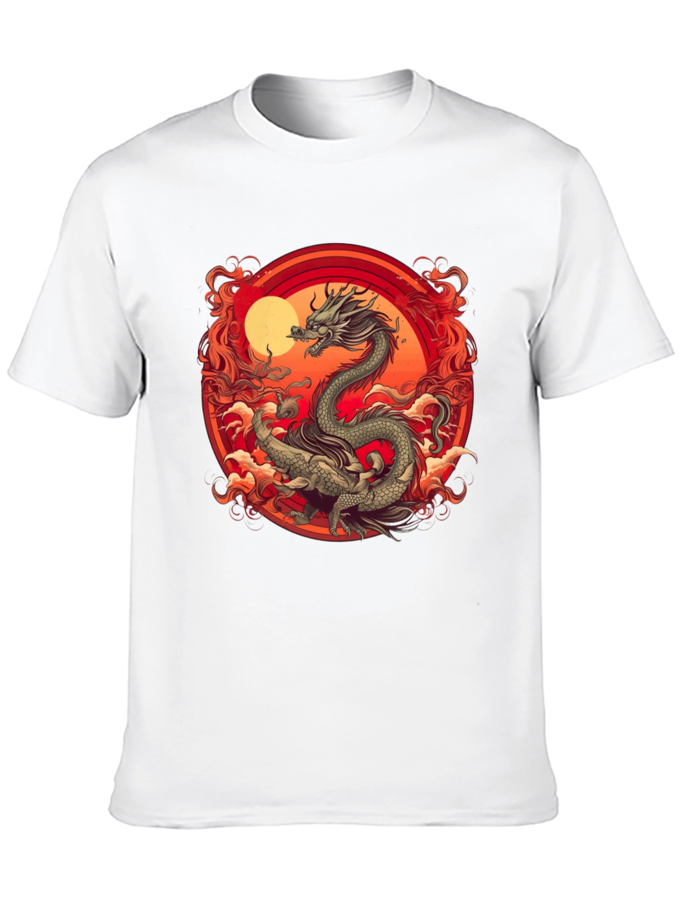 Dragon Graphic Tee - Black T-Shirt