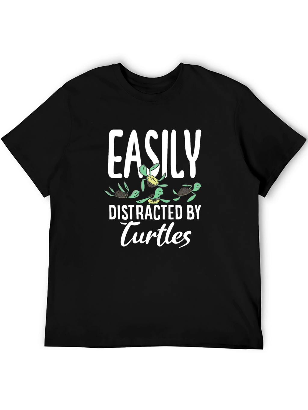 Easily Distracted by Turtles Graphic Tee