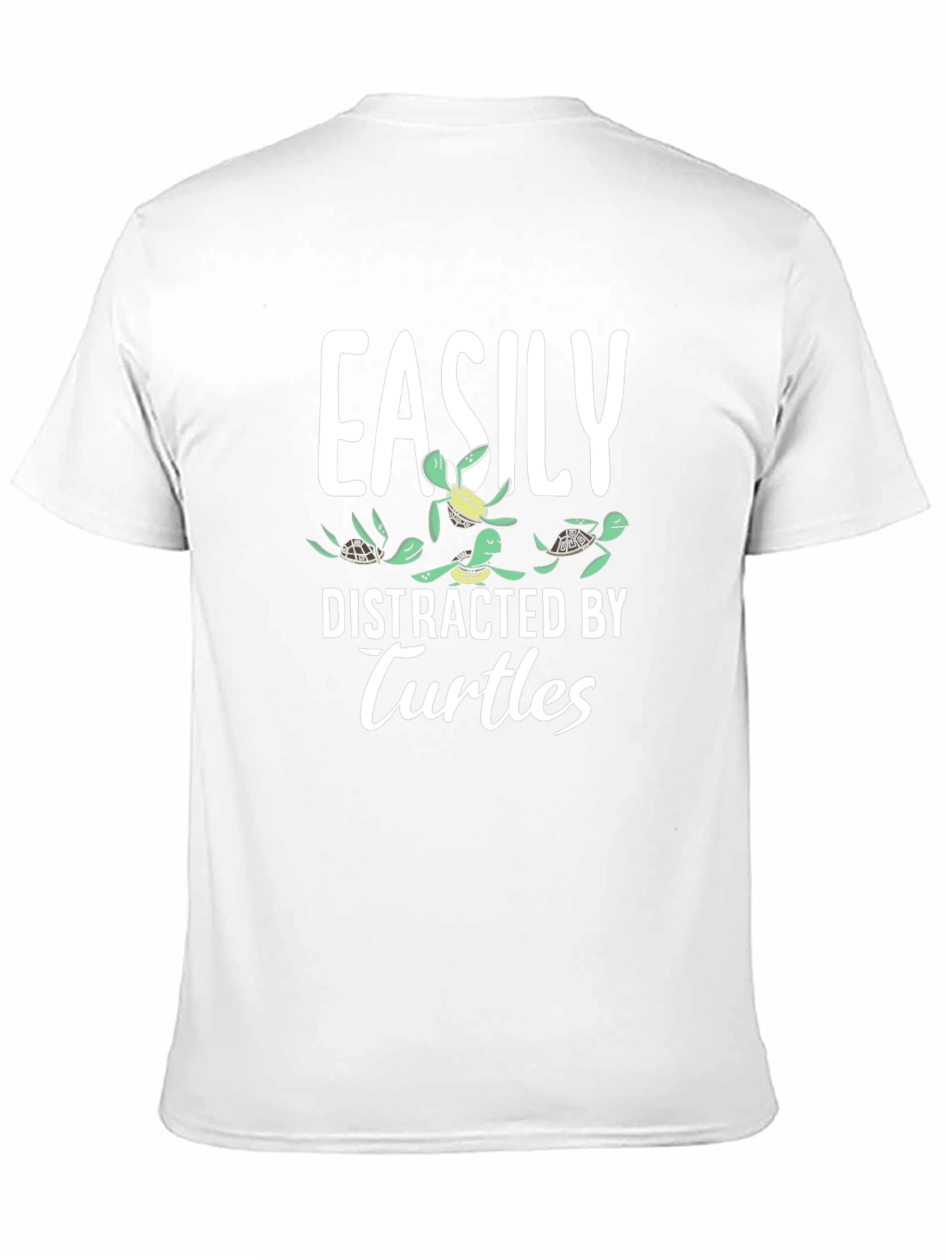 Easily Distracted by Turtles Graphic Tee