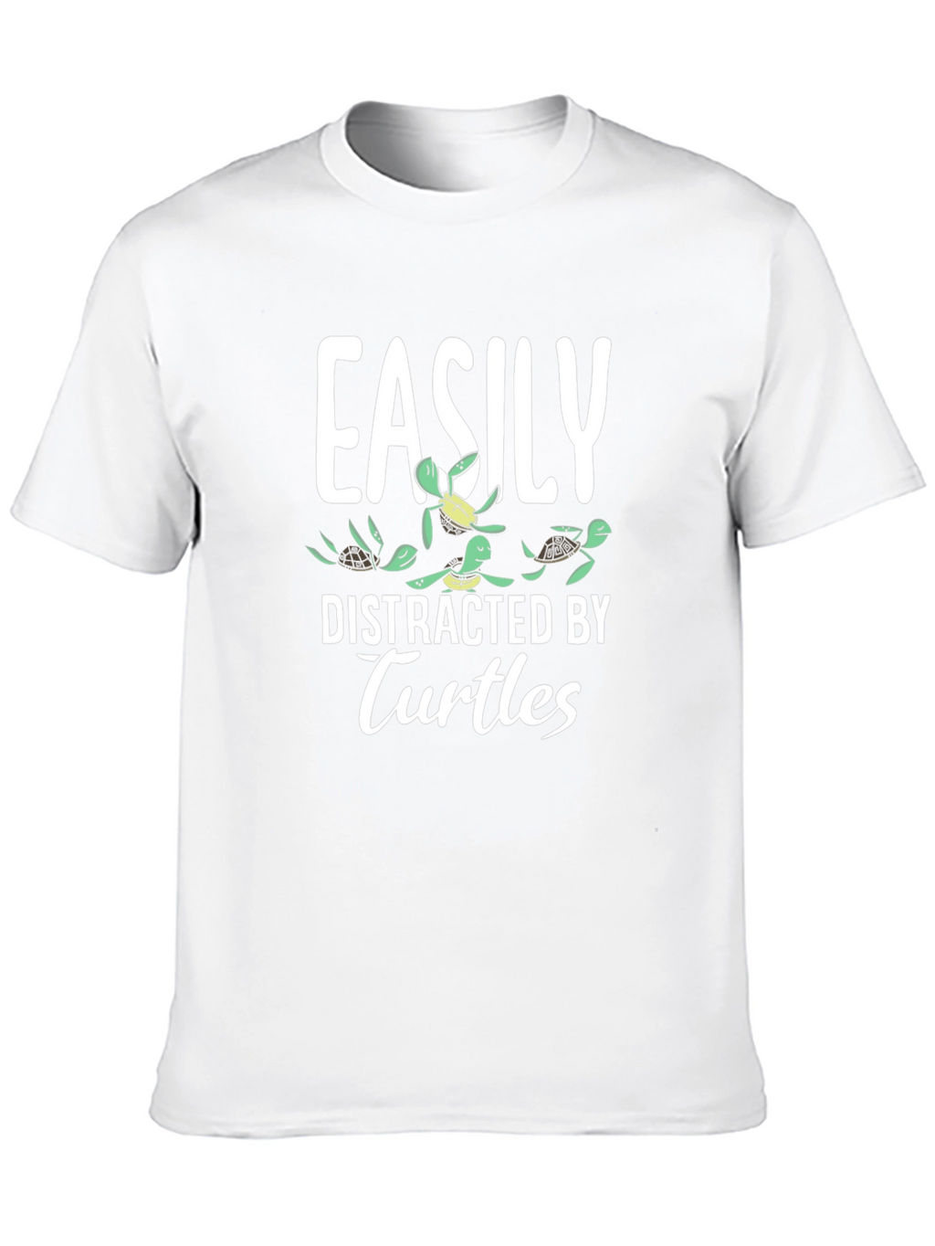 Easily Distracted by Turtles Graphic Tee