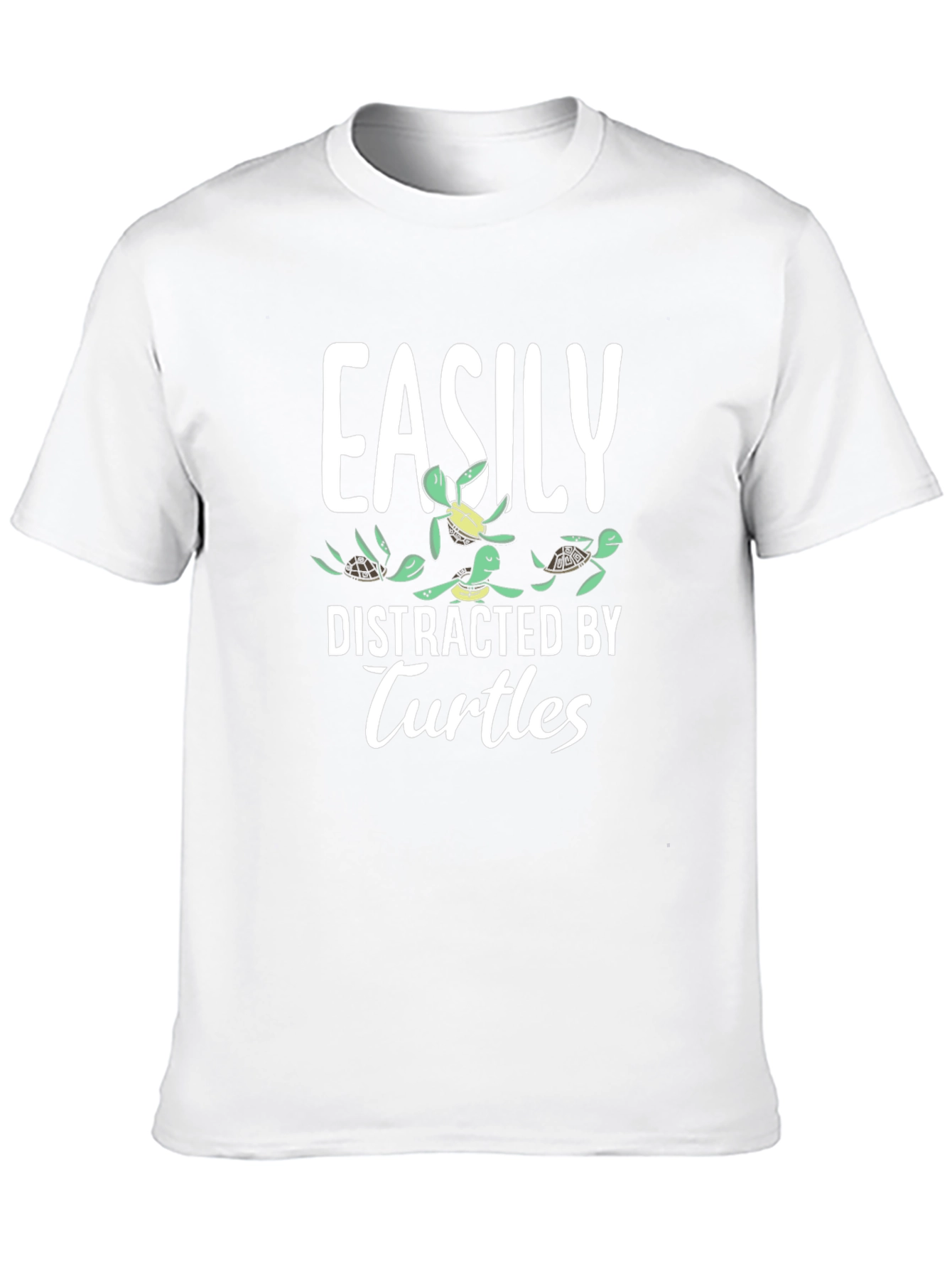 Easily Distracted by Turtles Graphic Tee