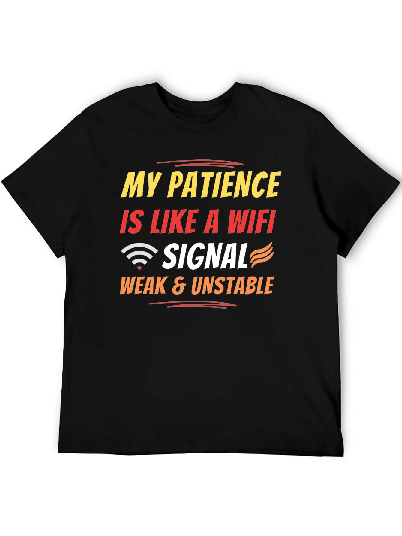 Funny WiFi Patience T-Shirt