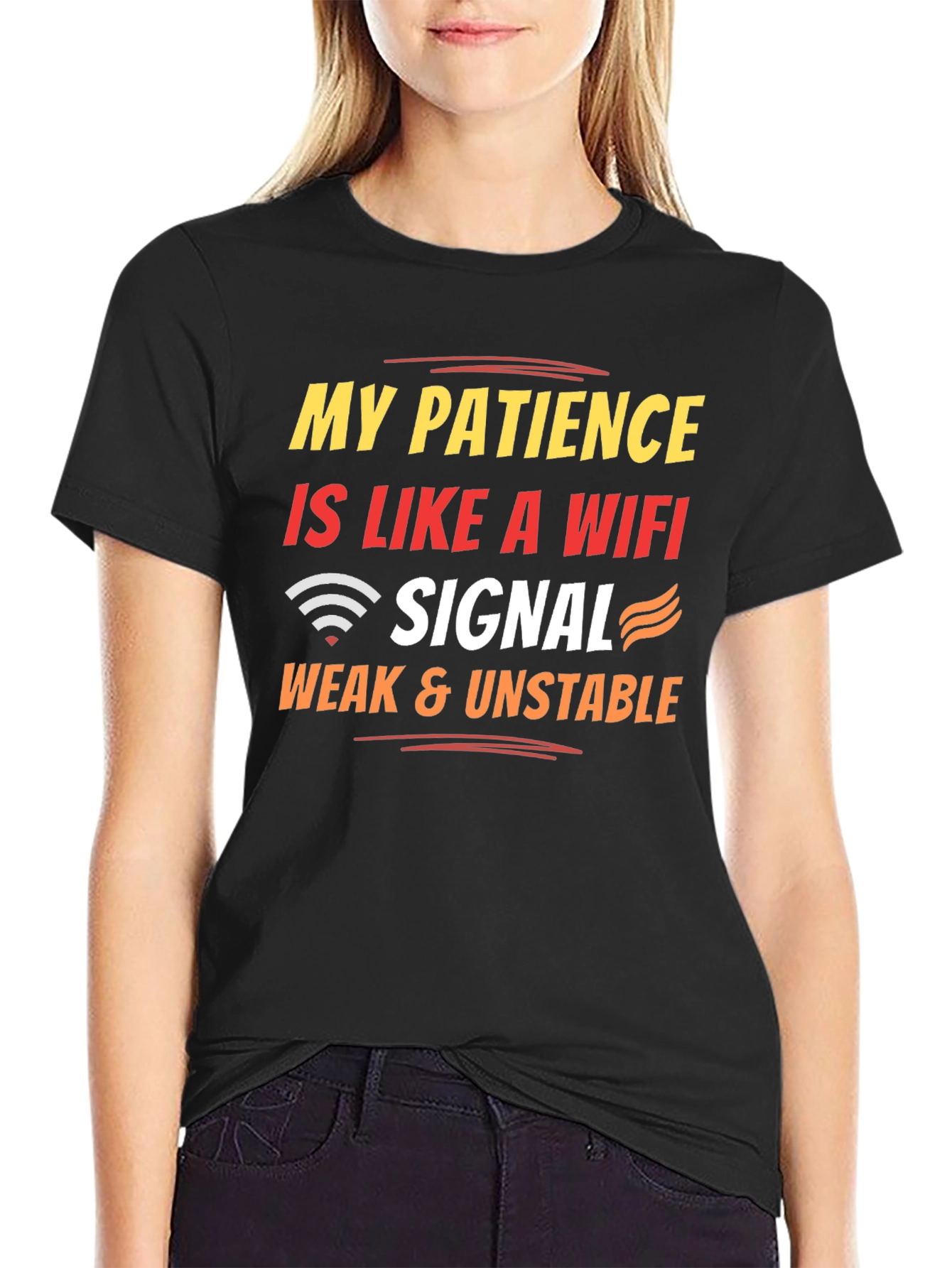 Funny WiFi Patience T-Shirt