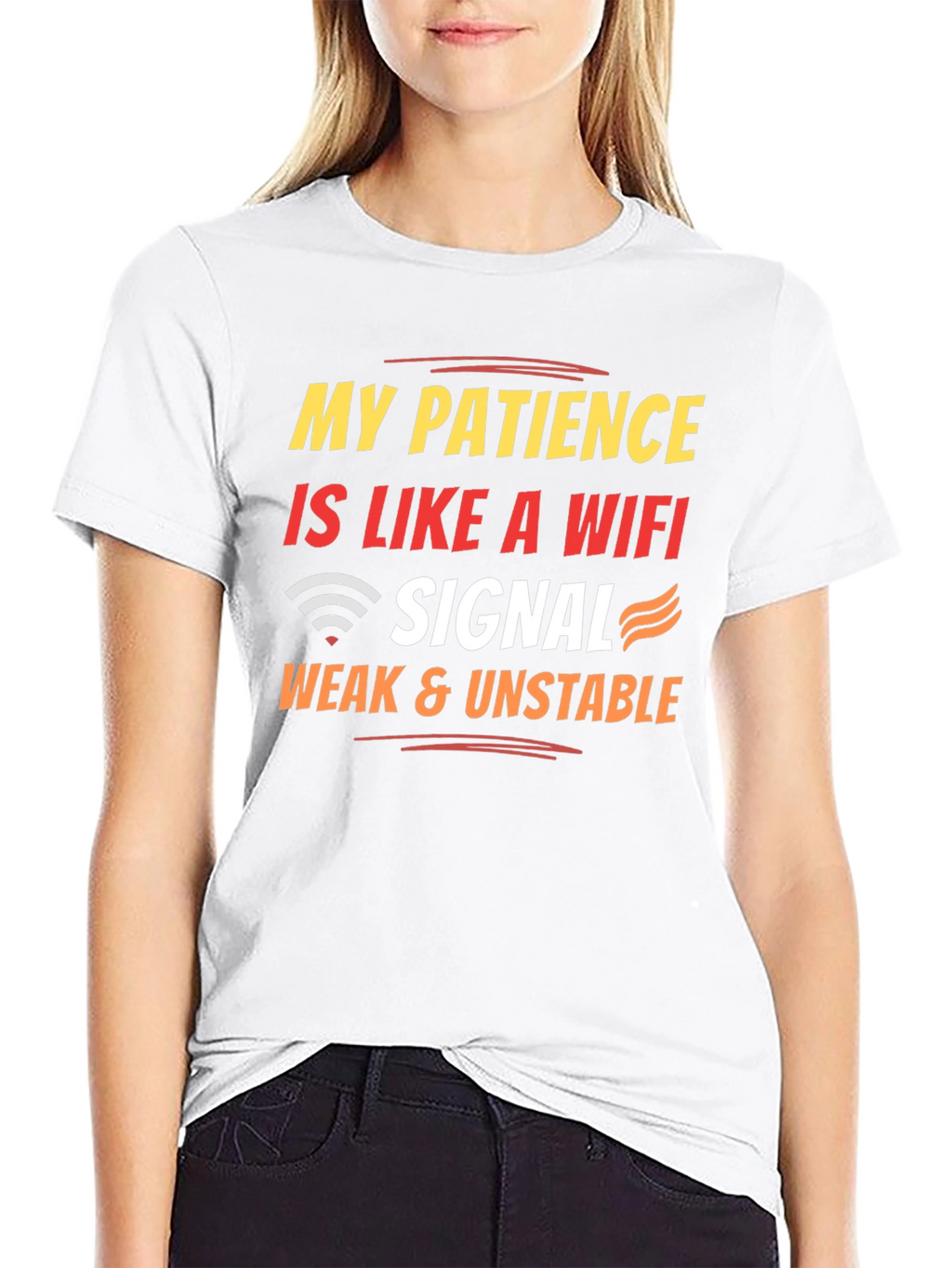 Funny WiFi Patience T-Shirt