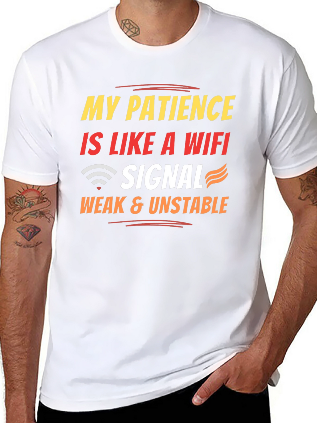 Funny WiFi Patience T-Shirt