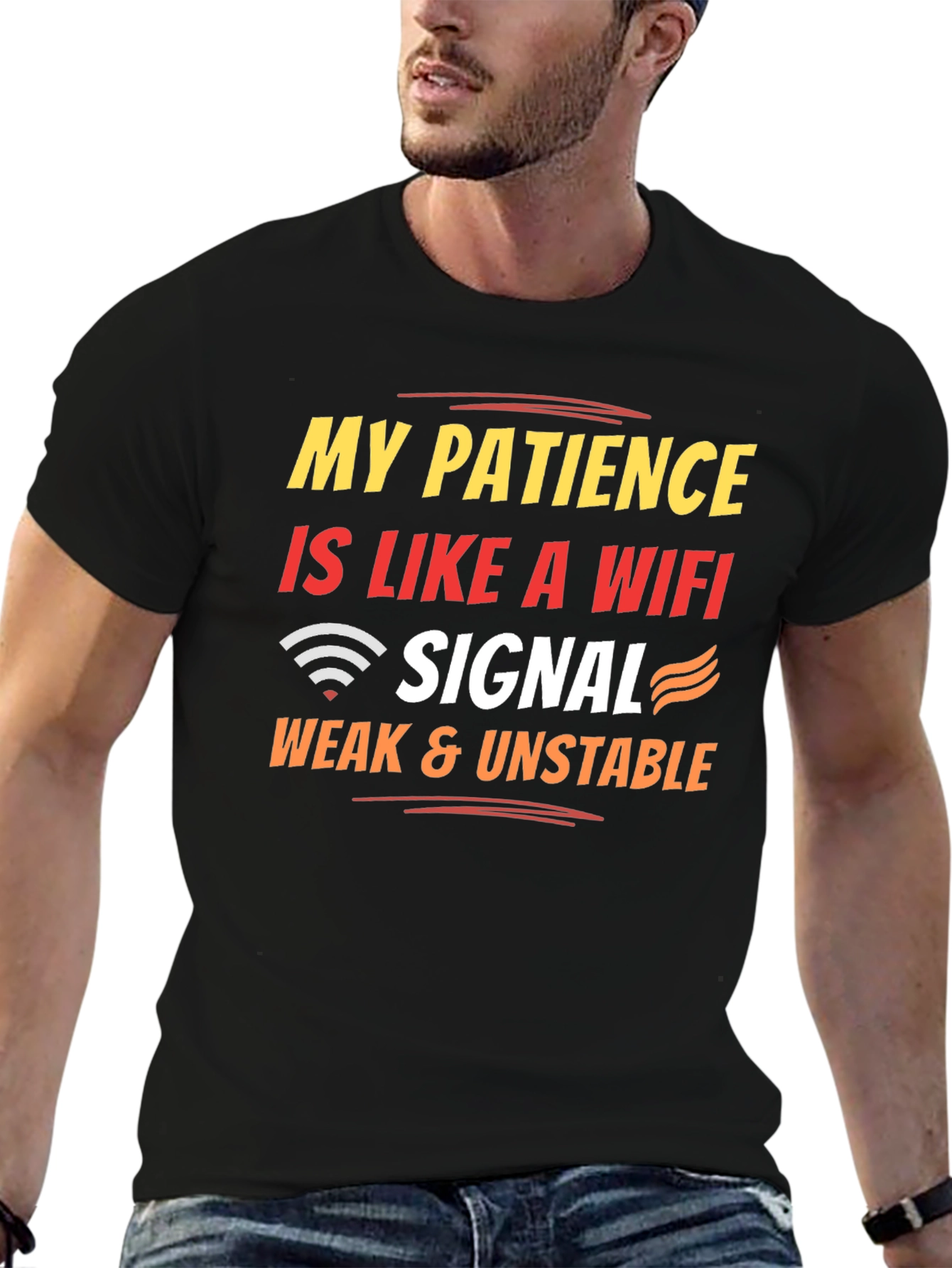Funny WiFi Patience T-Shirt