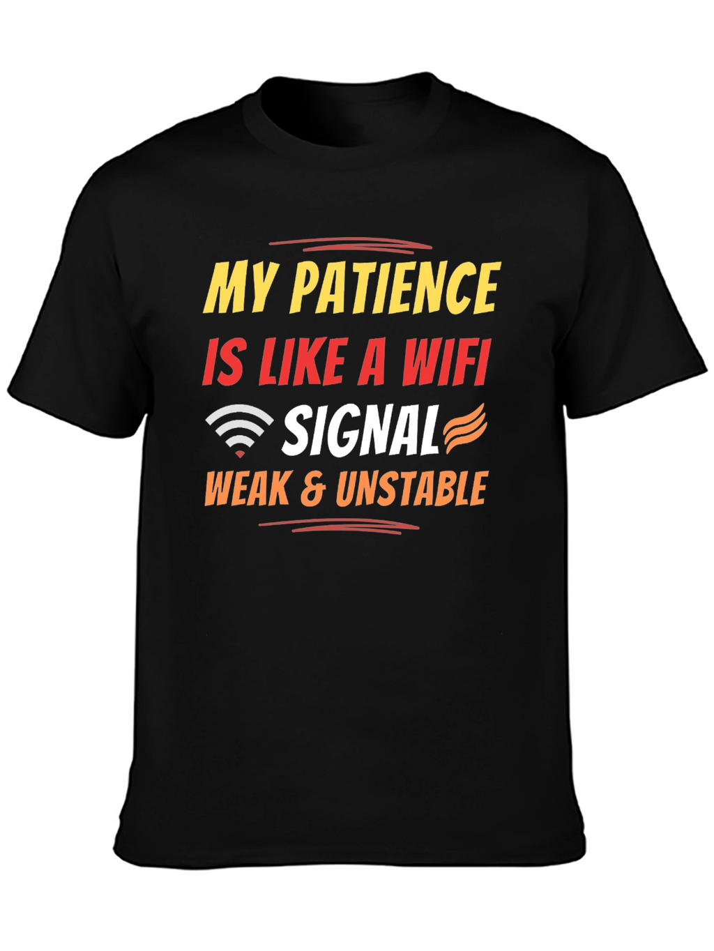 Funny WiFi Patience T-Shirt