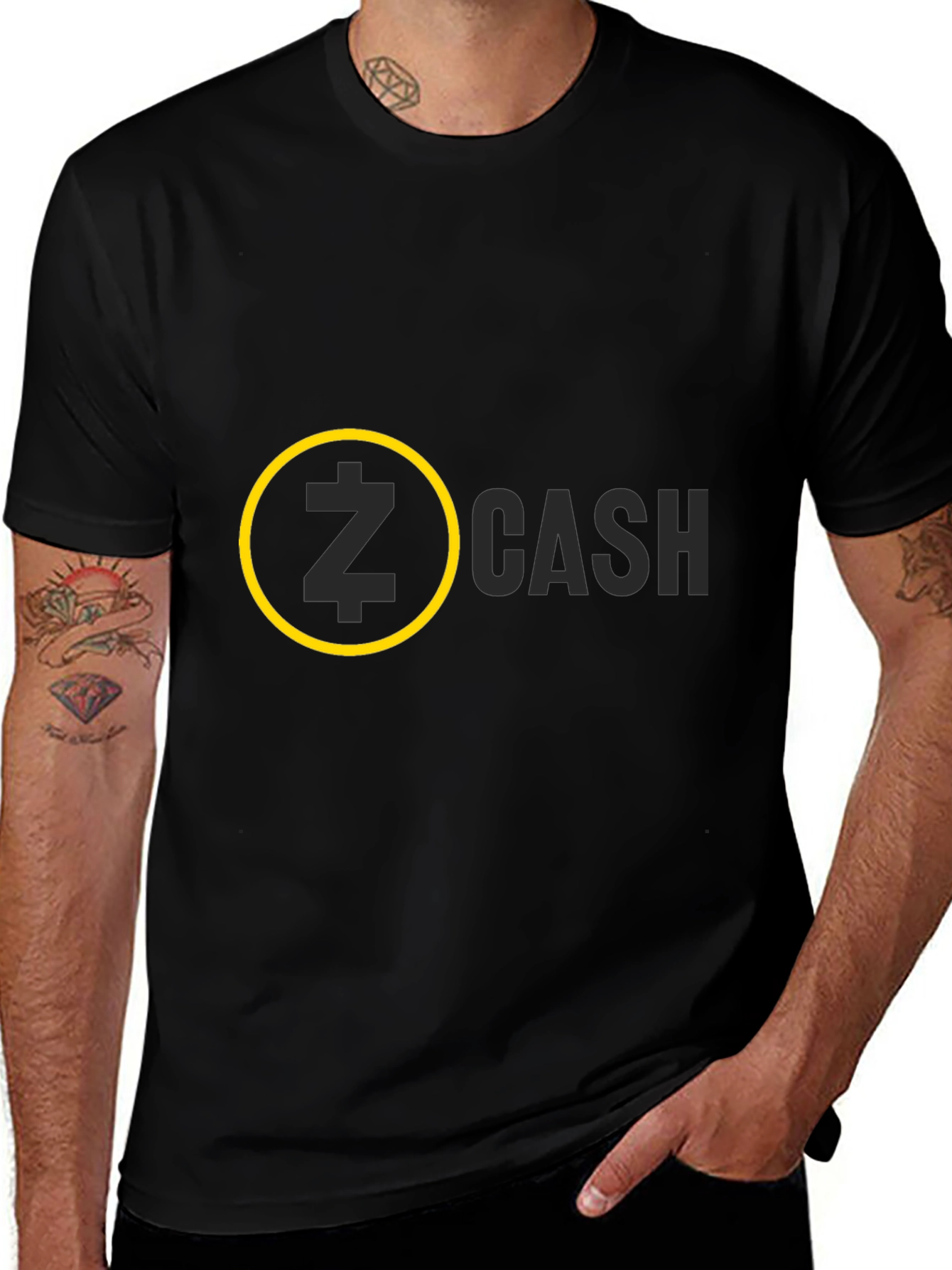 Zcash Crypto Black T-Shirt