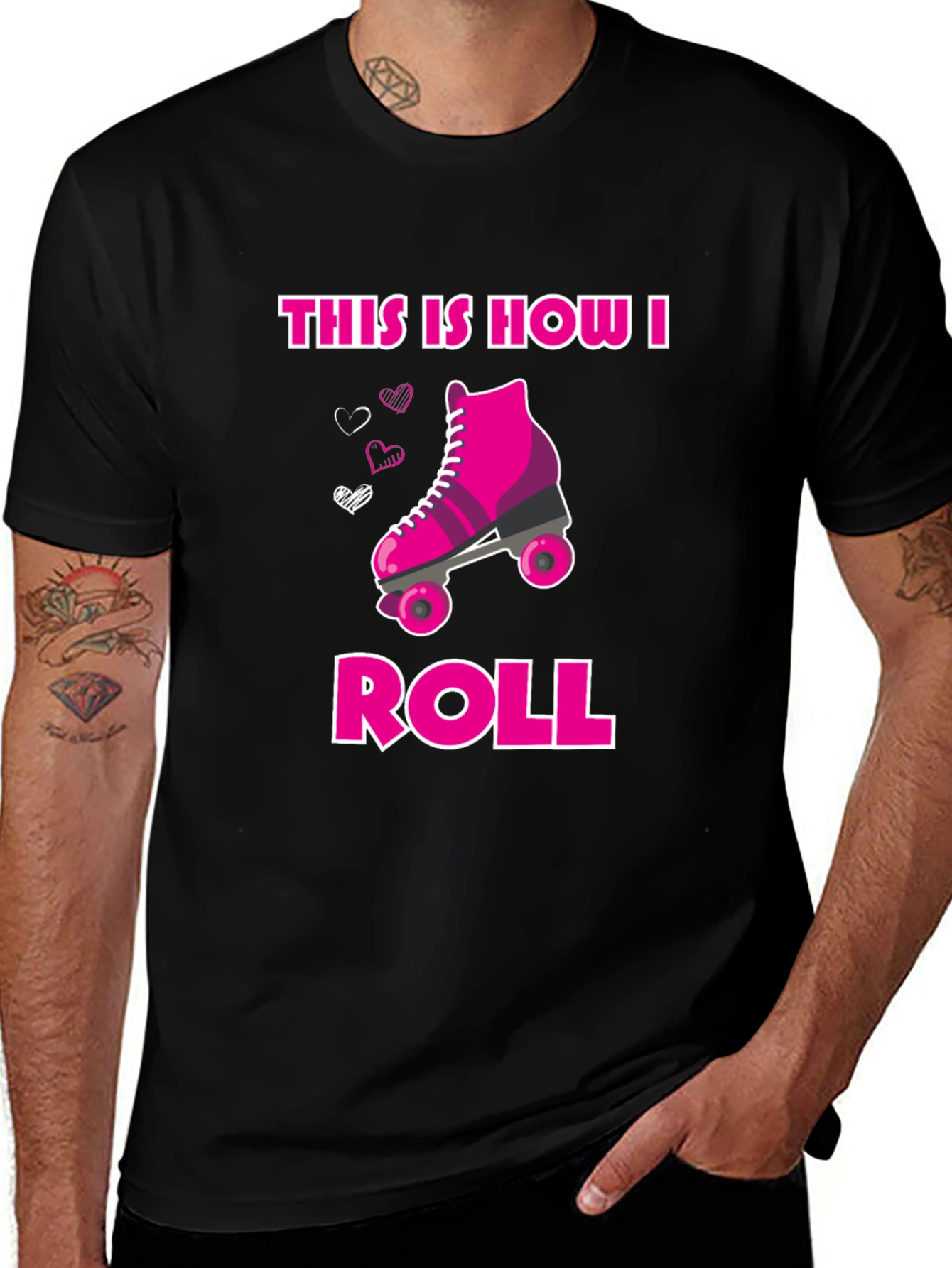 Retro Roller Skate T-Shirt - This Is How I Roll!