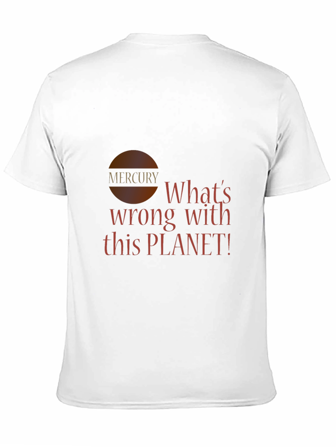 Mercury Planet Graphic T-Shirt
