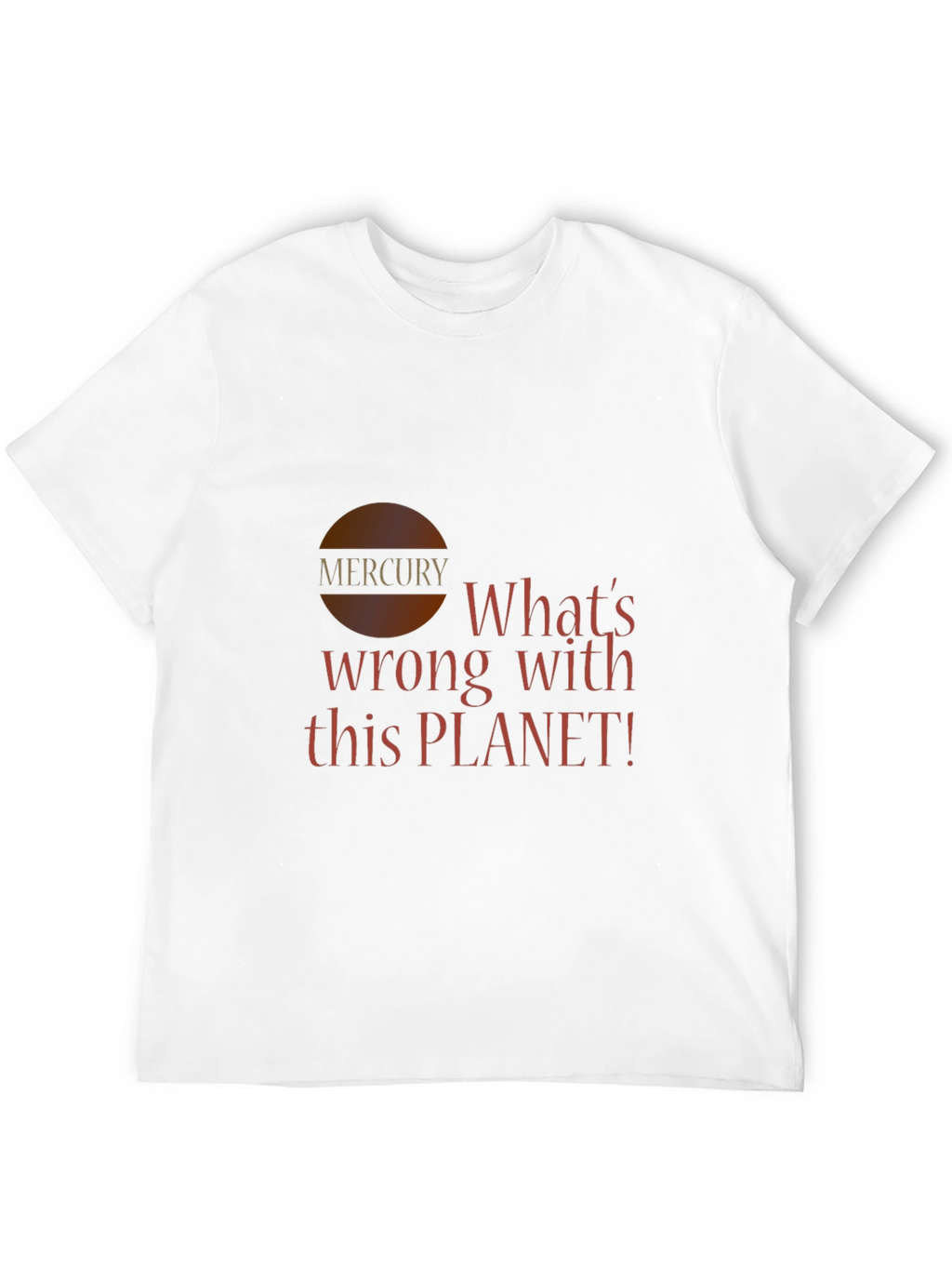 Mercury Planet Graphic T-Shirt