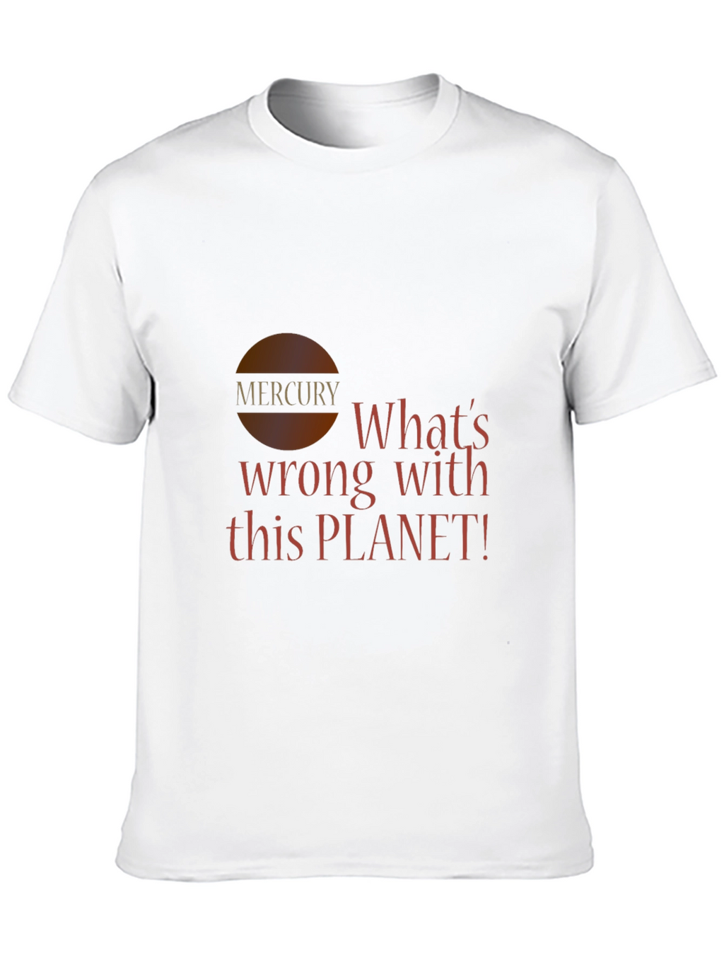 Mercury Planet Graphic T-Shirt