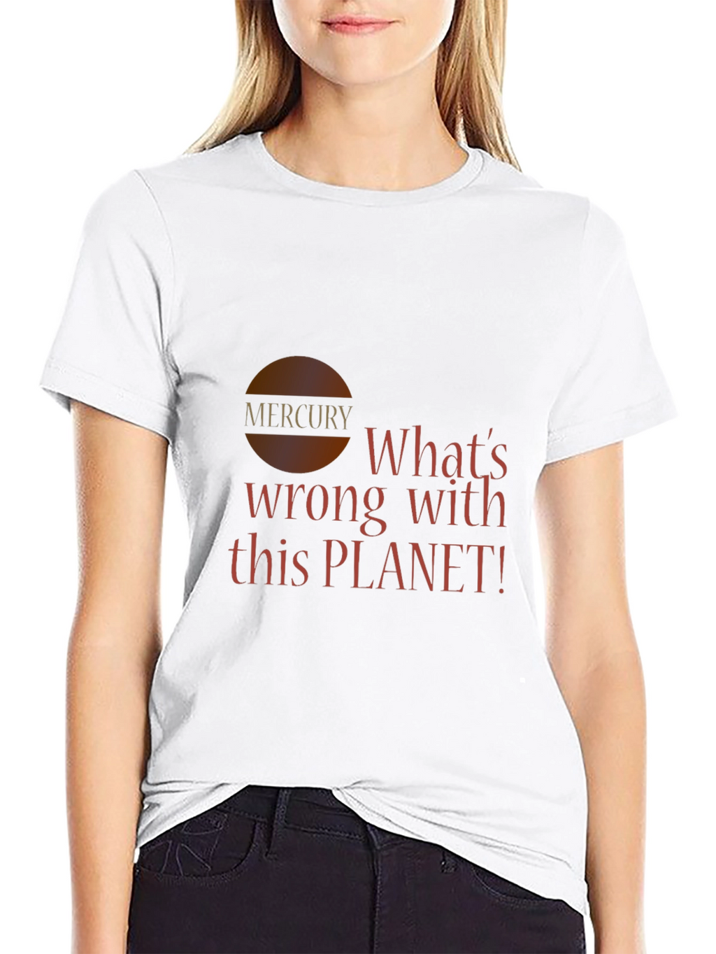 Mercury Planet Graphic T-Shirt