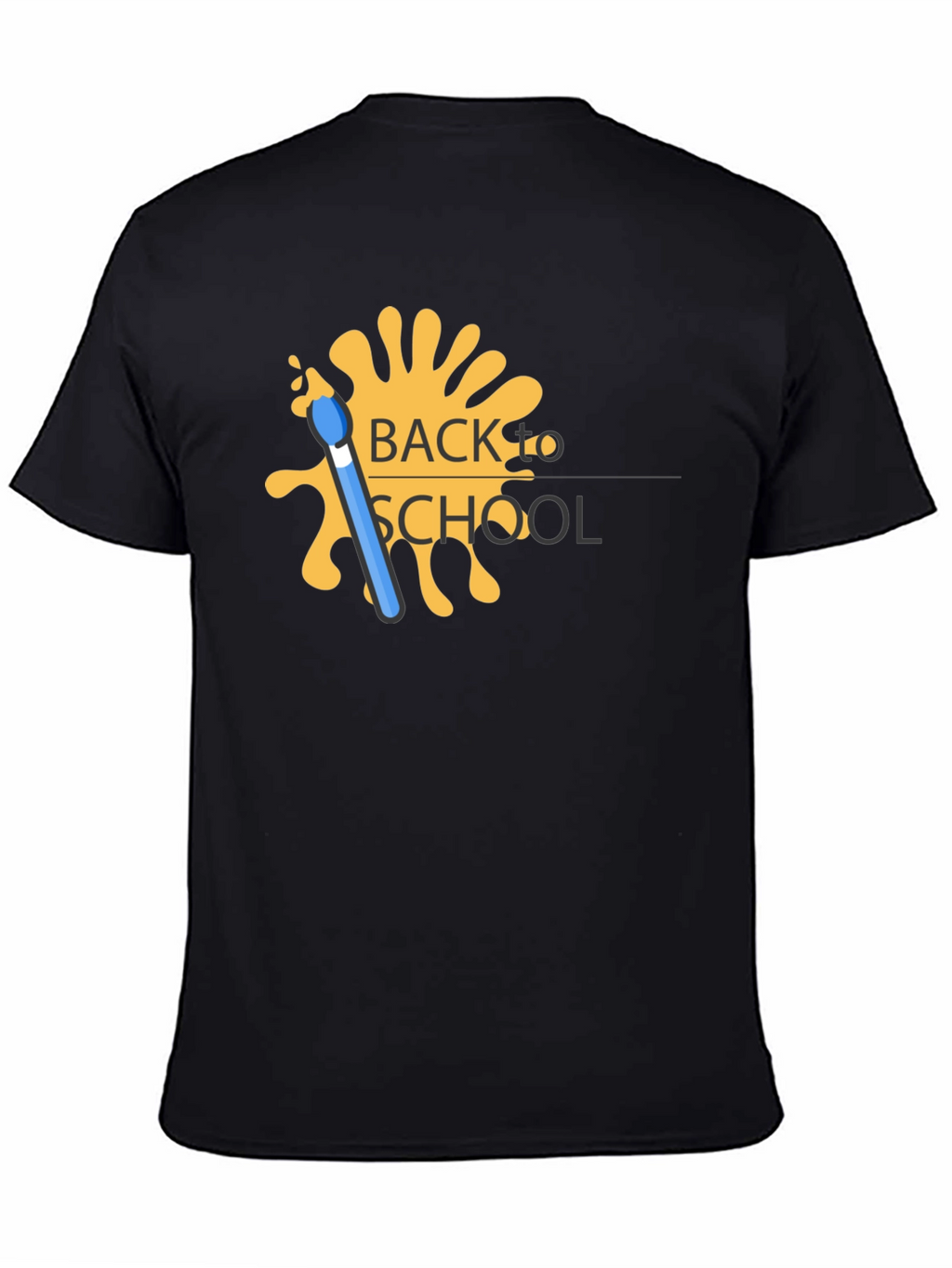Back to School T-Shirt - Paintbrush Design