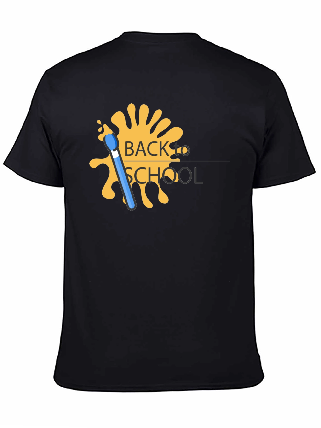 Back to School T-Shirt - Paintbrush Design