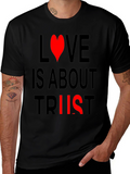 Love and Trust Black T-Shirt