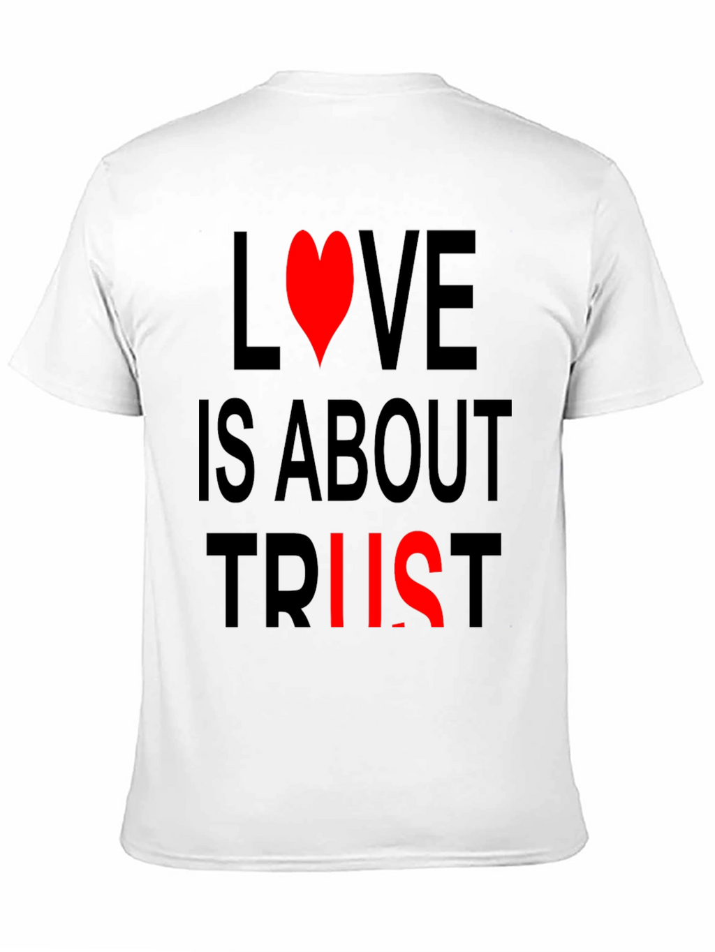 Love and Trust Black T-Shirt