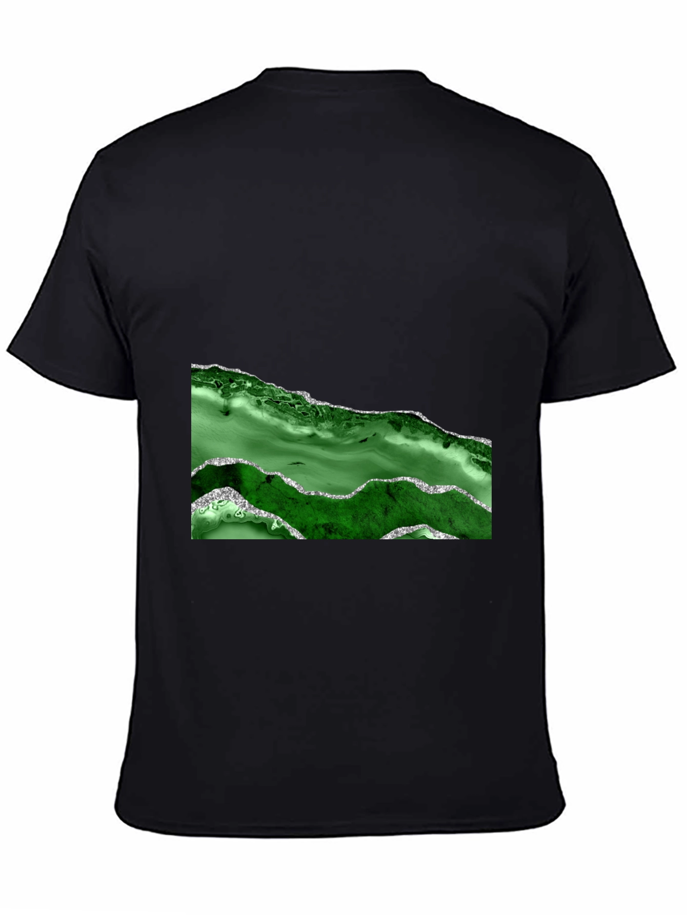 Emerald Green Agate Graphic Tee