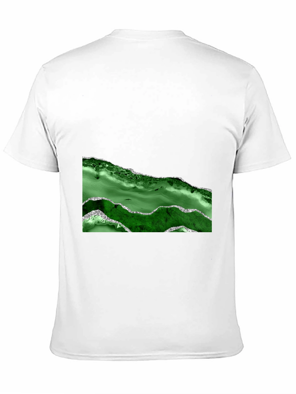 Emerald Green Agate Graphic Tee