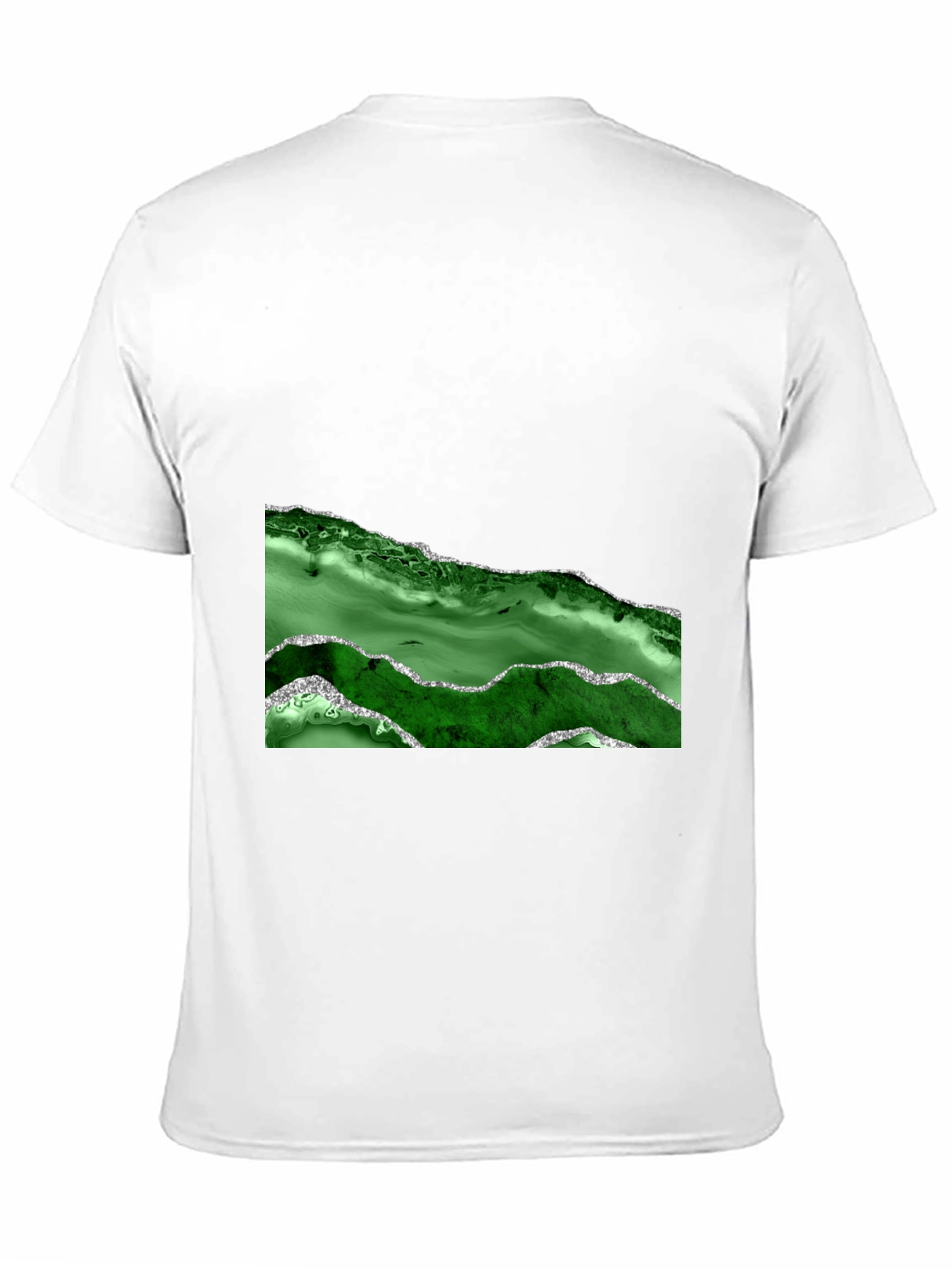 Emerald Green Agate Graphic Tee