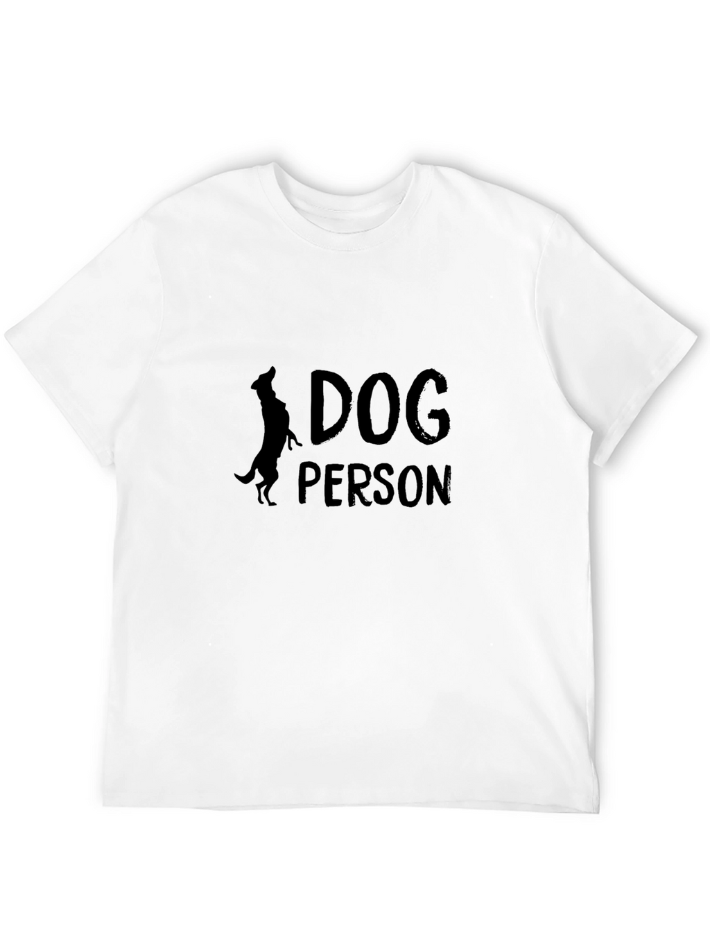 Dog Person Black Graphic Tee