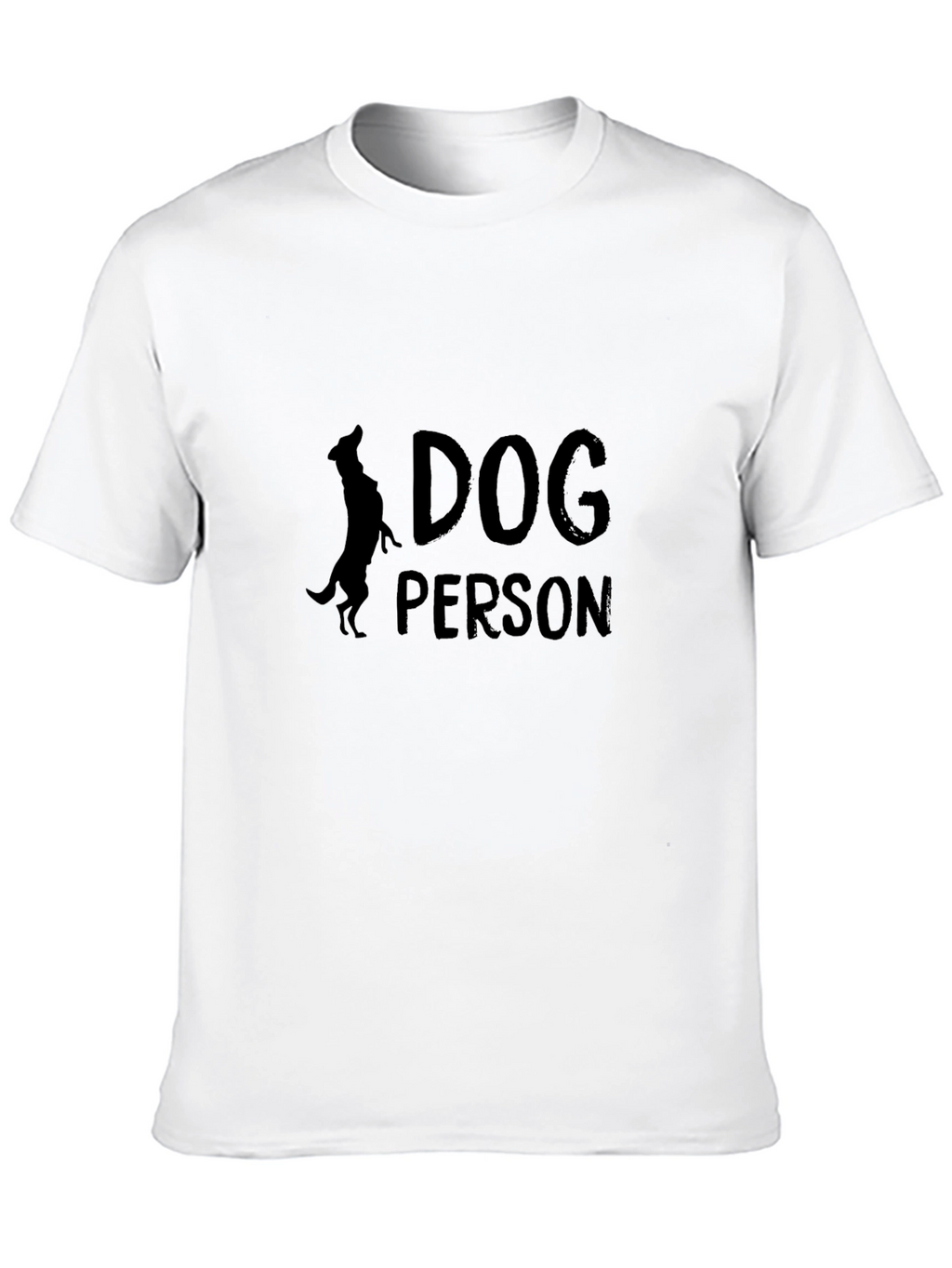 Dog Person Black Graphic Tee