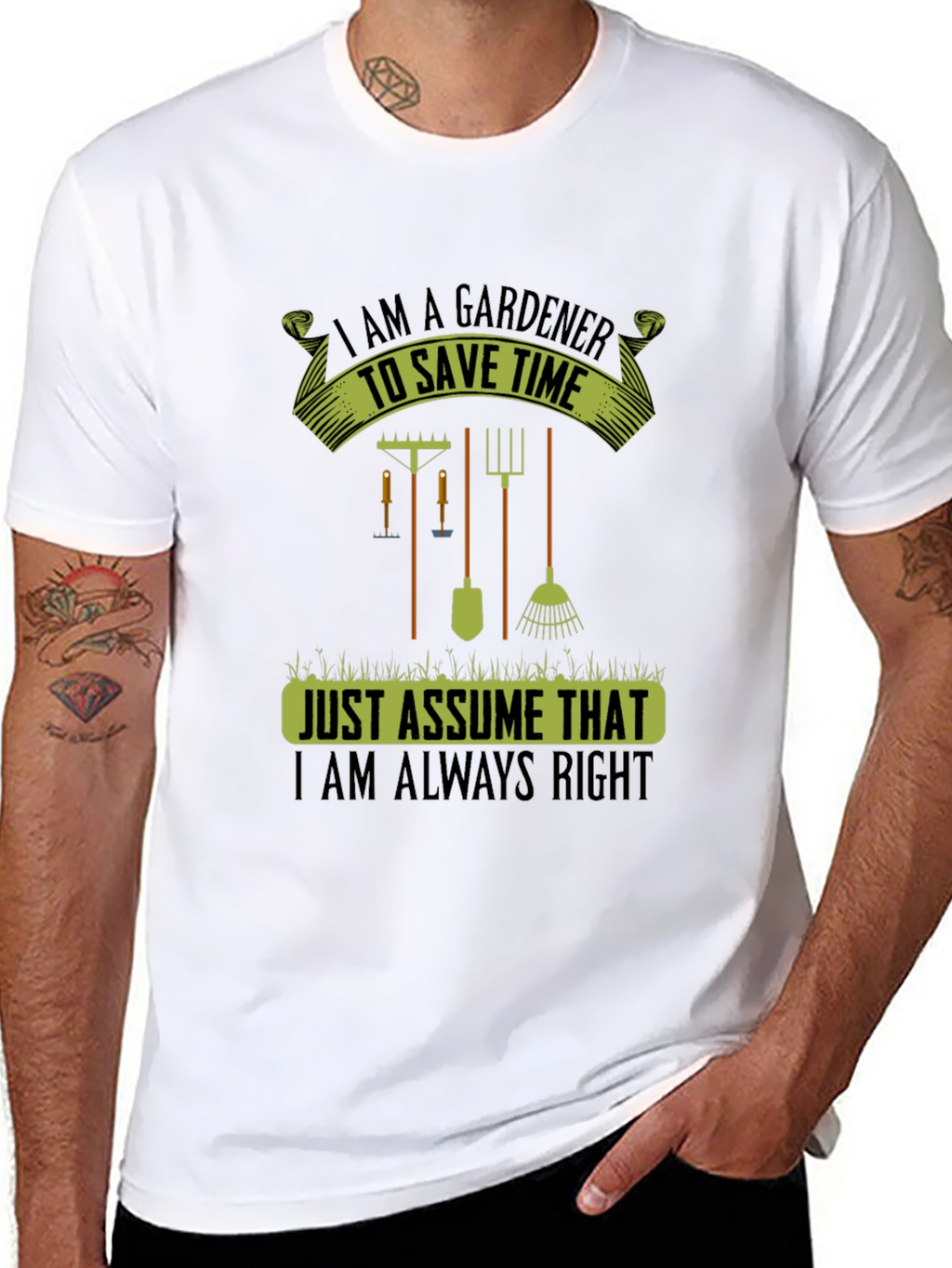 Gardener Always Right T-Shirt