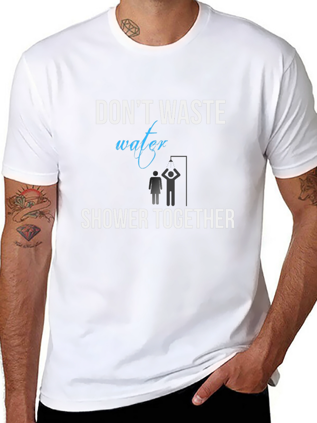 Dont Waste Water Shower Together T-Shirt