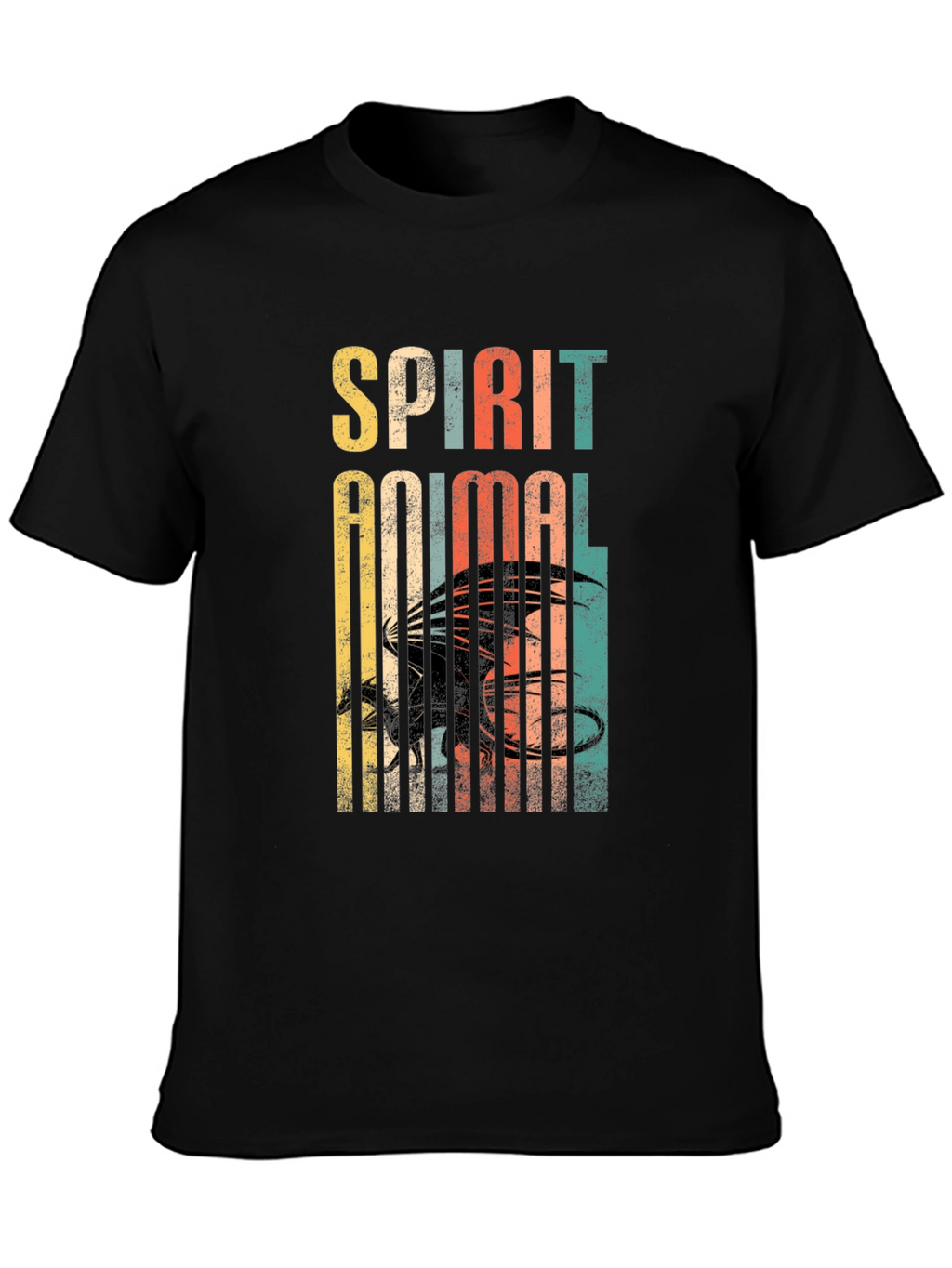 Dragon Spirit Animal Retro Graphic Tee