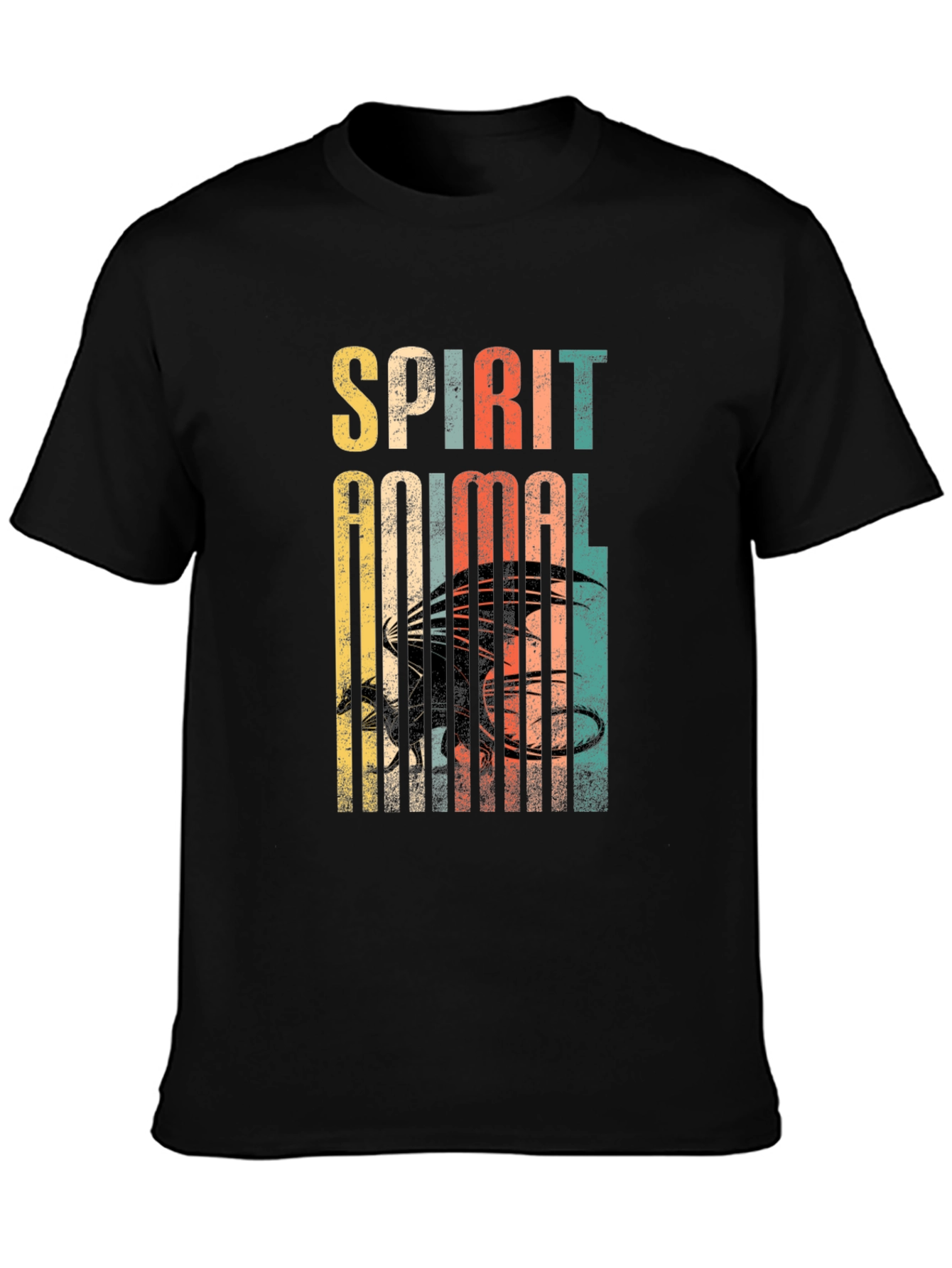 Dragon Spirit Animal Retro Graphic Tee