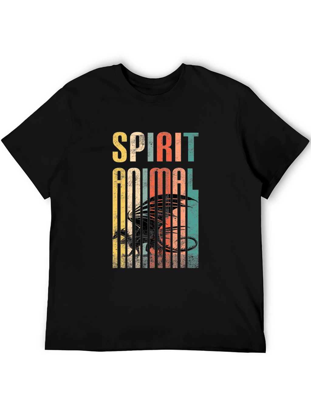 Dragon Spirit Animal Retro Graphic Tee