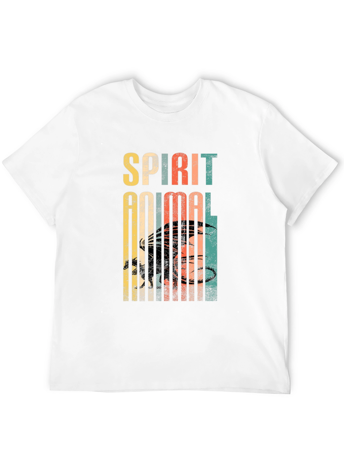 Dragon Spirit Animal Retro Graphic Tee