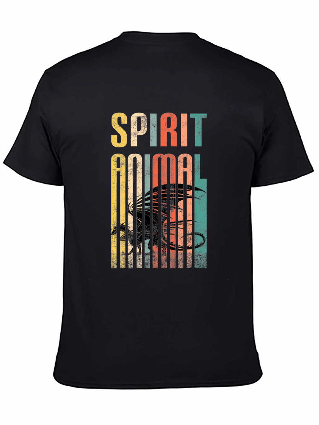 Dragon Spirit Animal Retro Graphic Tee